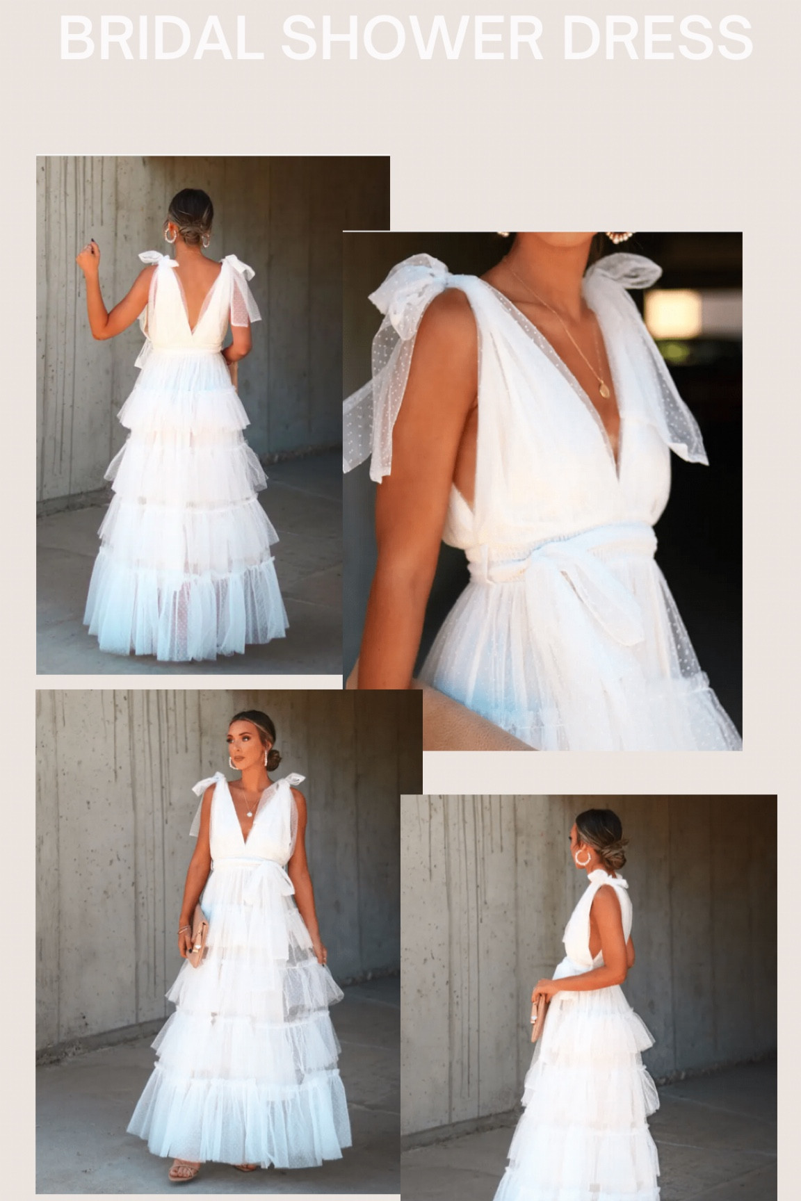 bridal shower dress,  wedding rehearsal dress, bride to be, bachelorette 