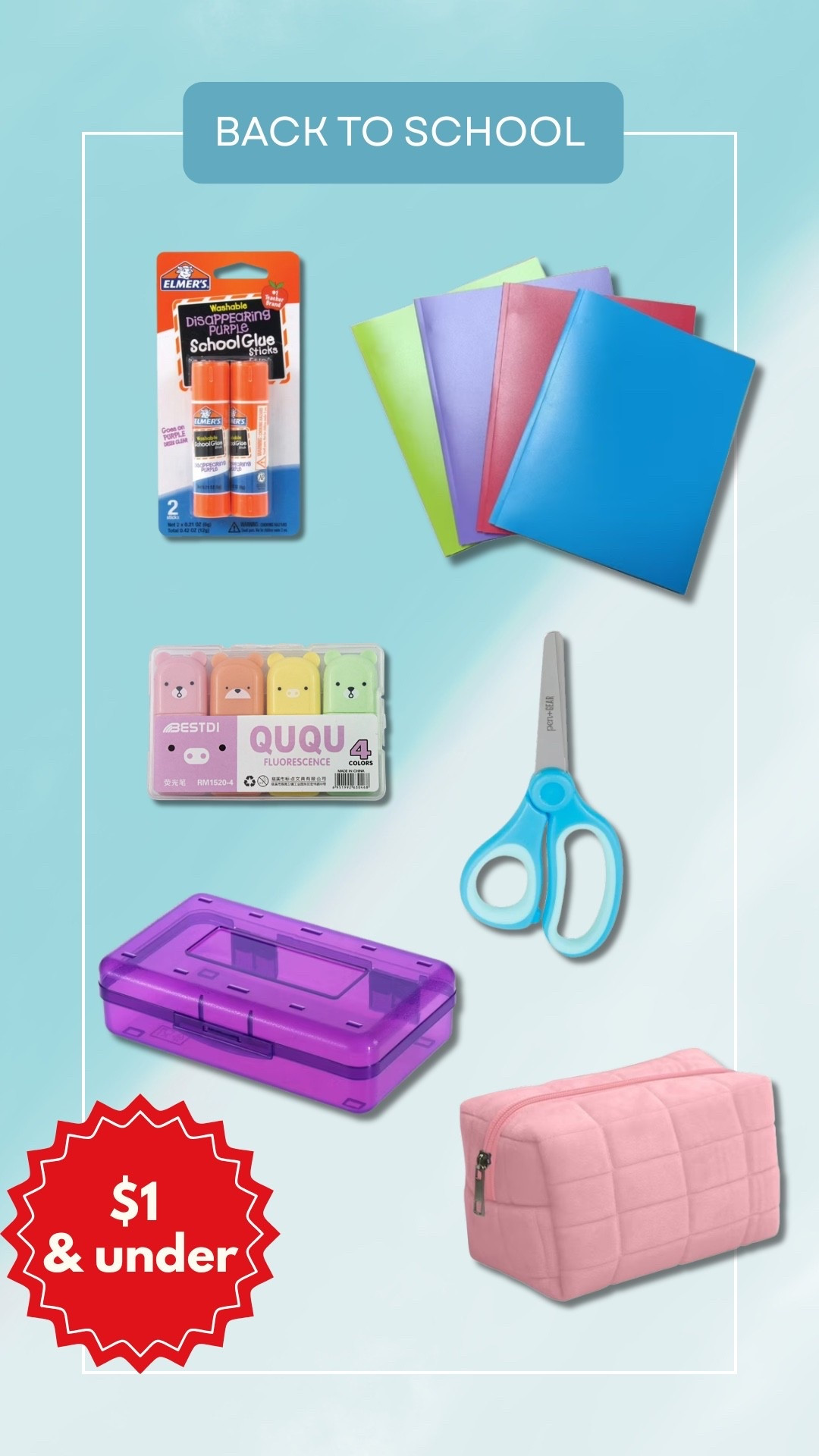 Back-to-school on a budget! 🖍️✏️ Snagged these back to school essentials for $1 or less because saving smarter means spending where it counts.

#LTKSaleAlert #LTKFamily #LTKKids
