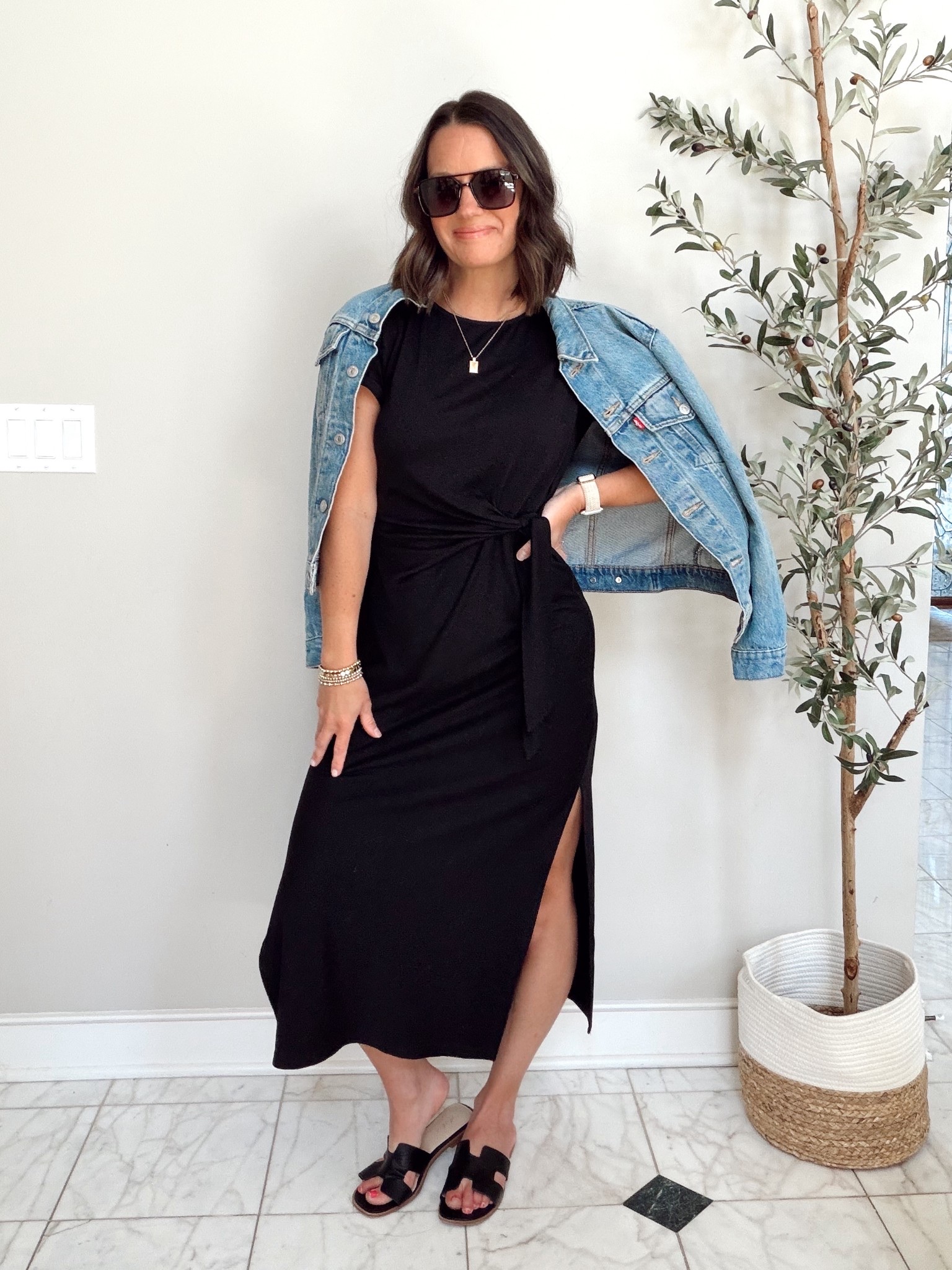 Easy mom outfit idea for any occasion! The black dress runs true to size - I’m in the small! 



#LTKmomlife #LTKOver40 #LTKootd