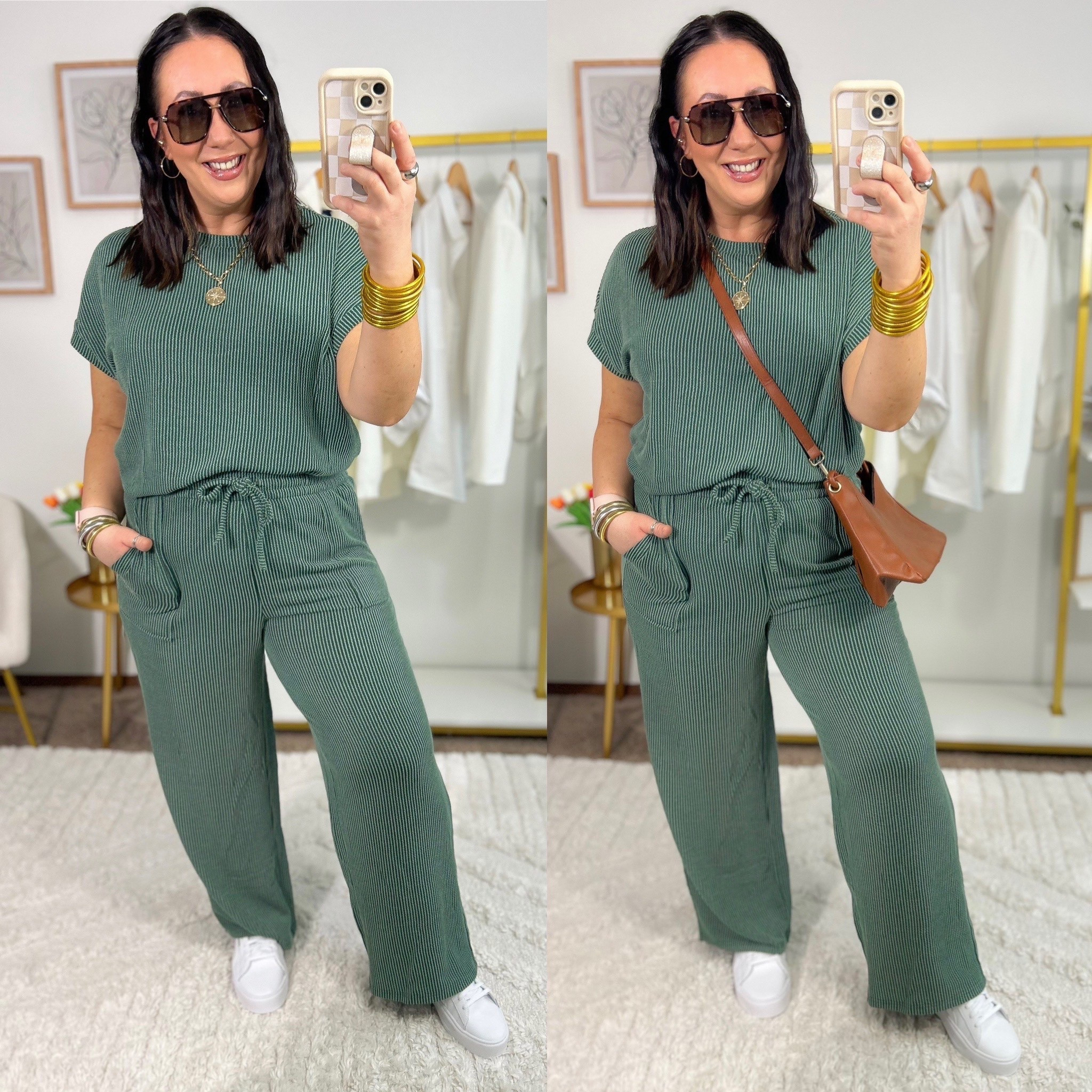 XL set!  The perfect thing to pack for vacation!  Doesn’t wrinkle!  Super soft and comfy!

#LTKTravel #LTKOver40 #LTKMidsize