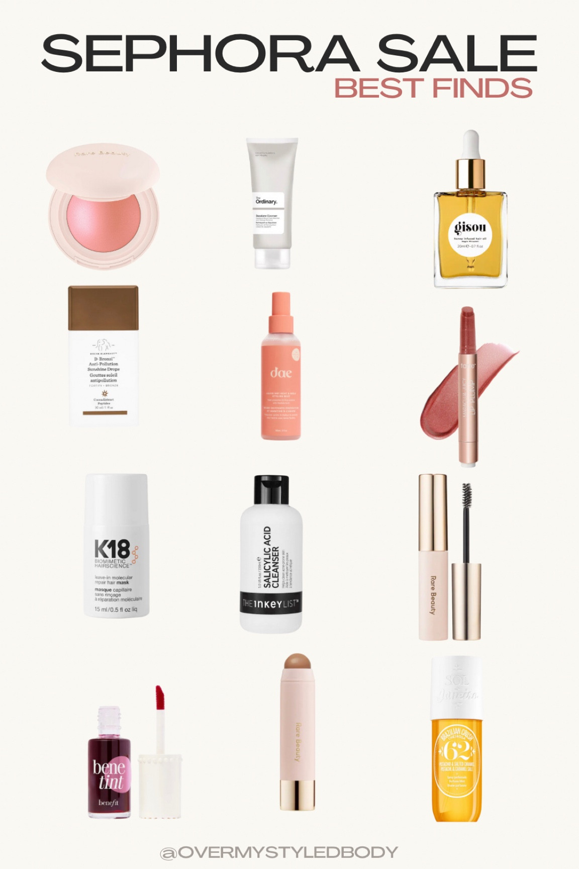 SEPHORA SALE is here!! Elevate your beauty routine from hair, to skin, to the perfect makeup look! This is the time to save on your must haves ✨

#LTKsalealert #LTKbeauty #LTKxSephora