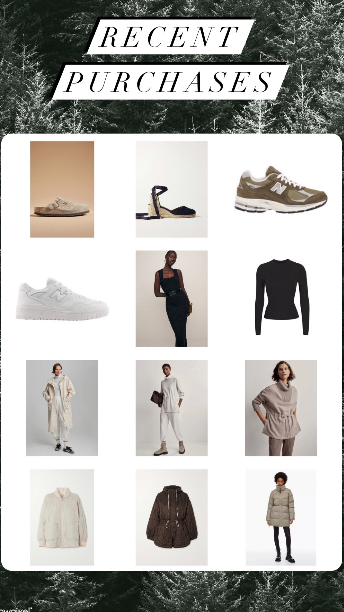 Recent purchases | wardrobe winter staples | sneakers and timeless sale items 

#LTKsalealert #LTKfitness #LTKfindsunder100