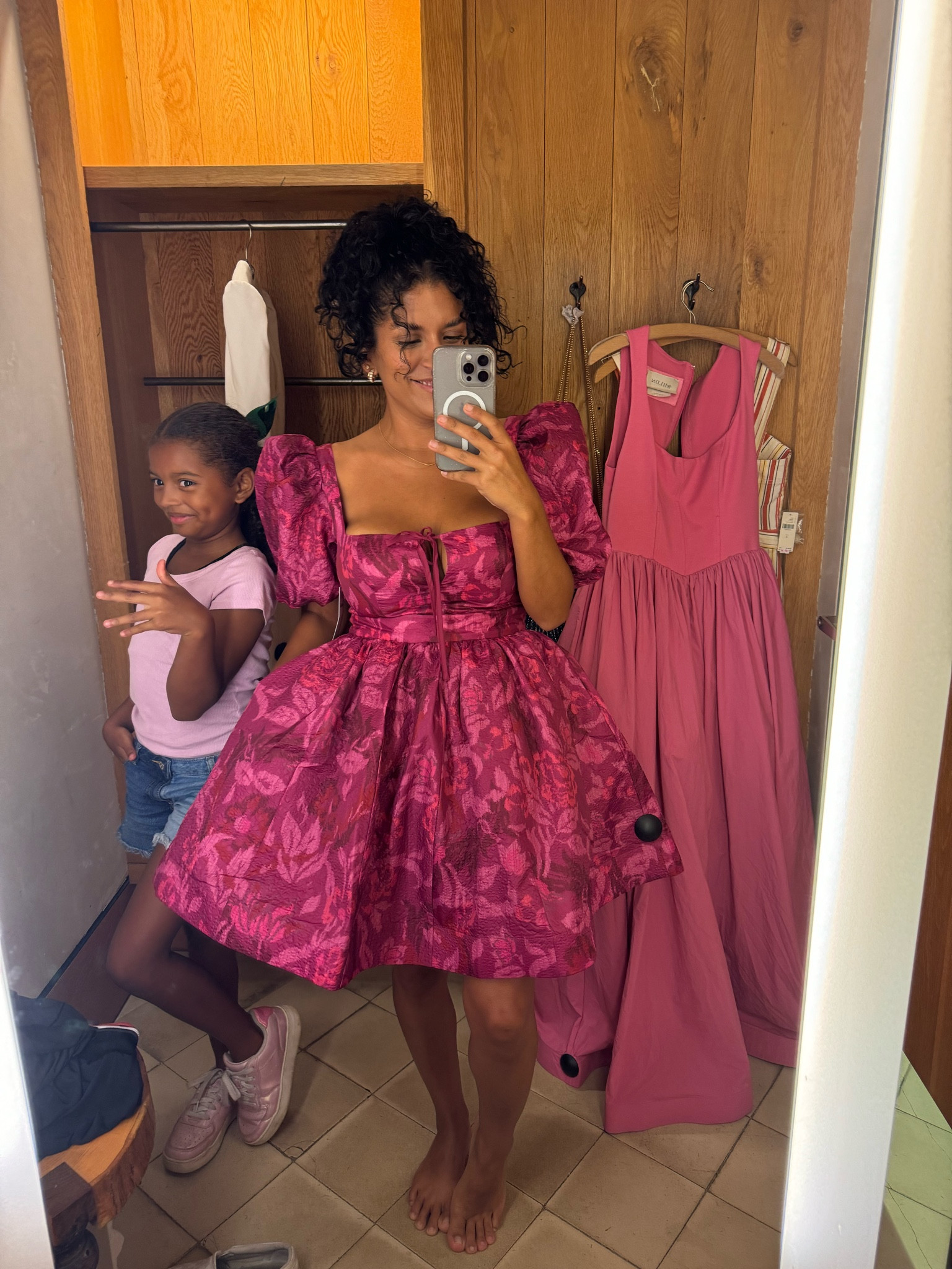 This dress is so beautiful for a wedding or baby shower! Also fun for a birthday 🥰  @anthropologie
#birthdaydress #puffdress #cocktaildress #anthropologie 

#LTKNYFW #LTKParties #LTKCon