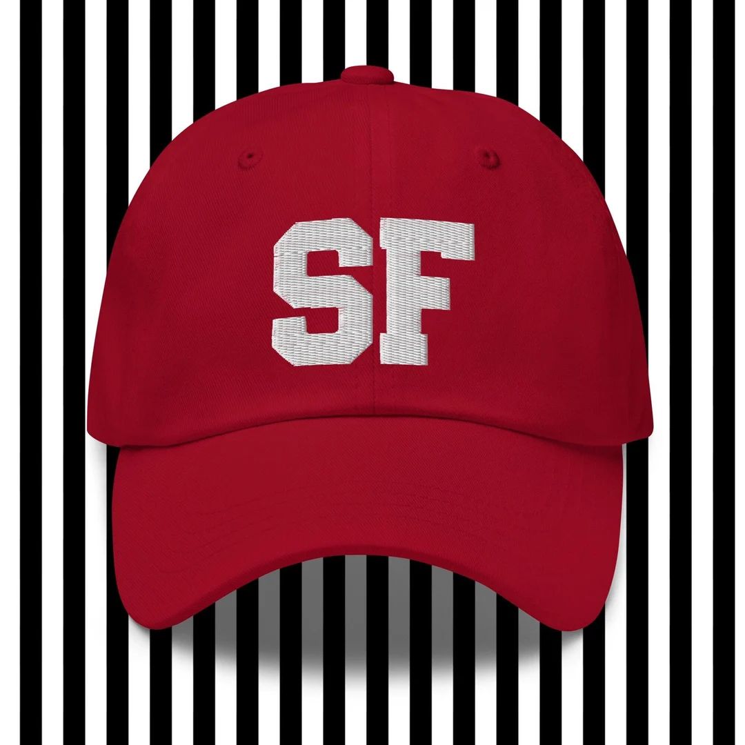 San Francisco Hat, San Francisco Football, Super Sunday Hat, Sunday Funday, Gameday Hat, Football... | Etsy (US)