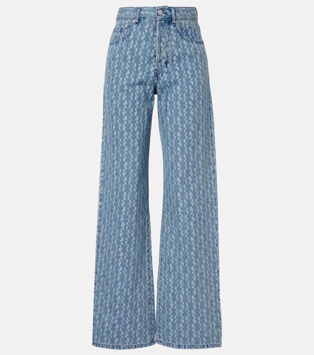 Printed wide-leg jeans | Mytheresa (US/CA)