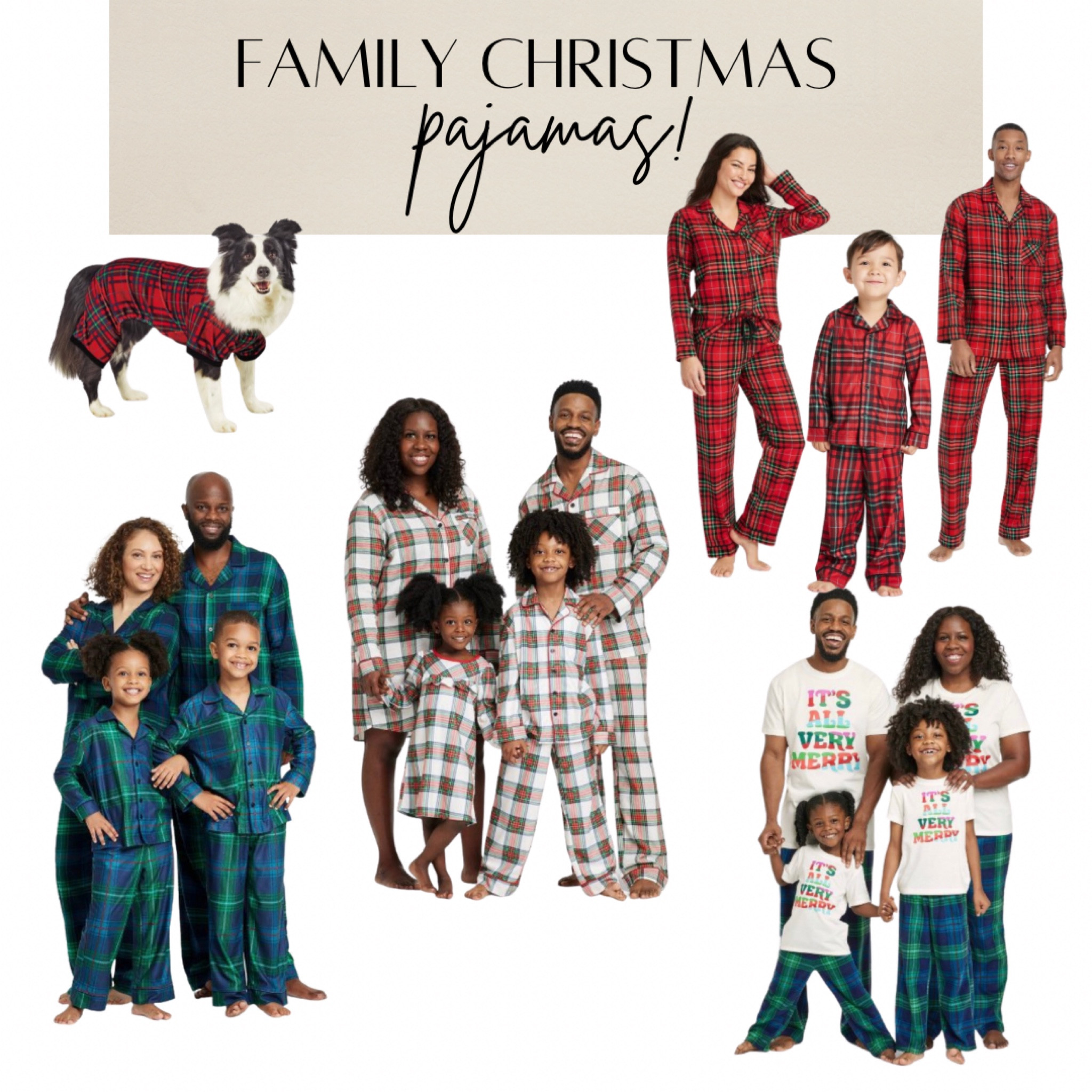 Affordable Christmas pajamas. Target style. Matching PJs 

#LTKSeasonal #LTKHoliday #LTKfamily