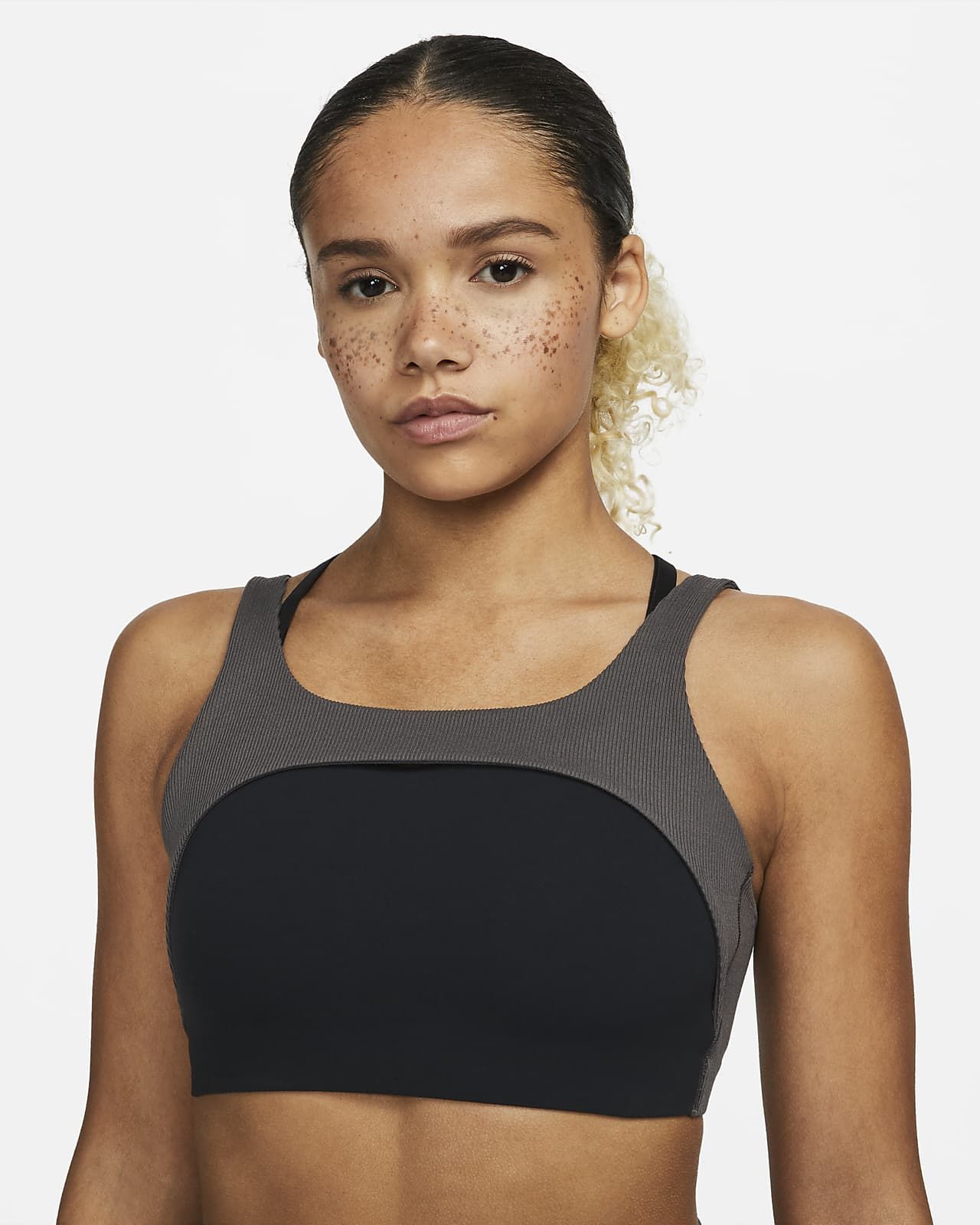 Women's Light-Support Lightly Lined Ribbed Sports Bra | Nike (US)