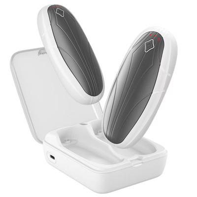 Morfone Hand Warmers Rechargeable 2 Pack, 14000mAh with Wireless Charging Case,3 Heat Settings Up to 50-Hour Portable Pocket Heater White 1 | Target