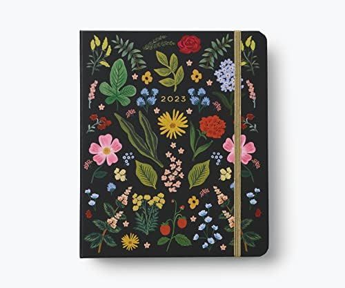 Rifle Paper Co. 2023 Botanical 17-Month Hard Cover Spiral Planner, Aug 2022-Dec. 2023, Weekly and... | Amazon (US)