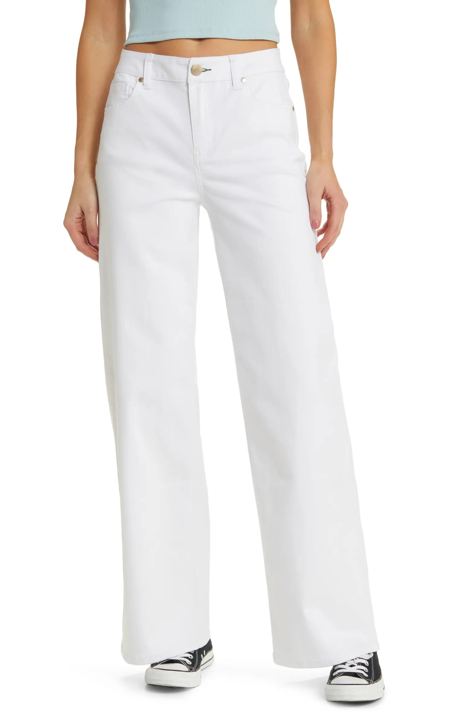 High Waist Slim Wide Leg Jeans | Nordstrom