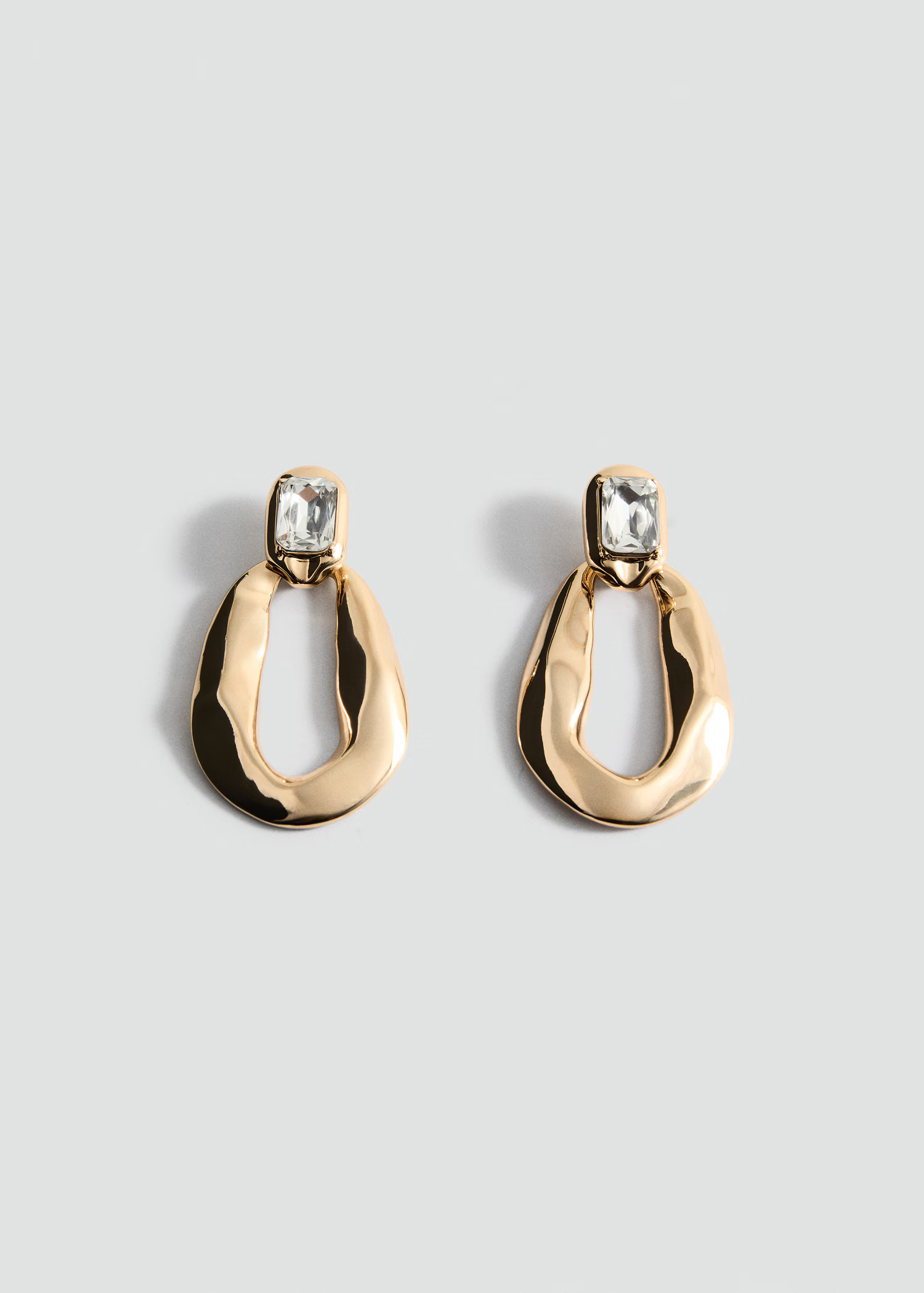 Stone pendant earrings - Women | MANGO USA | Mango (US/MX/AU)
