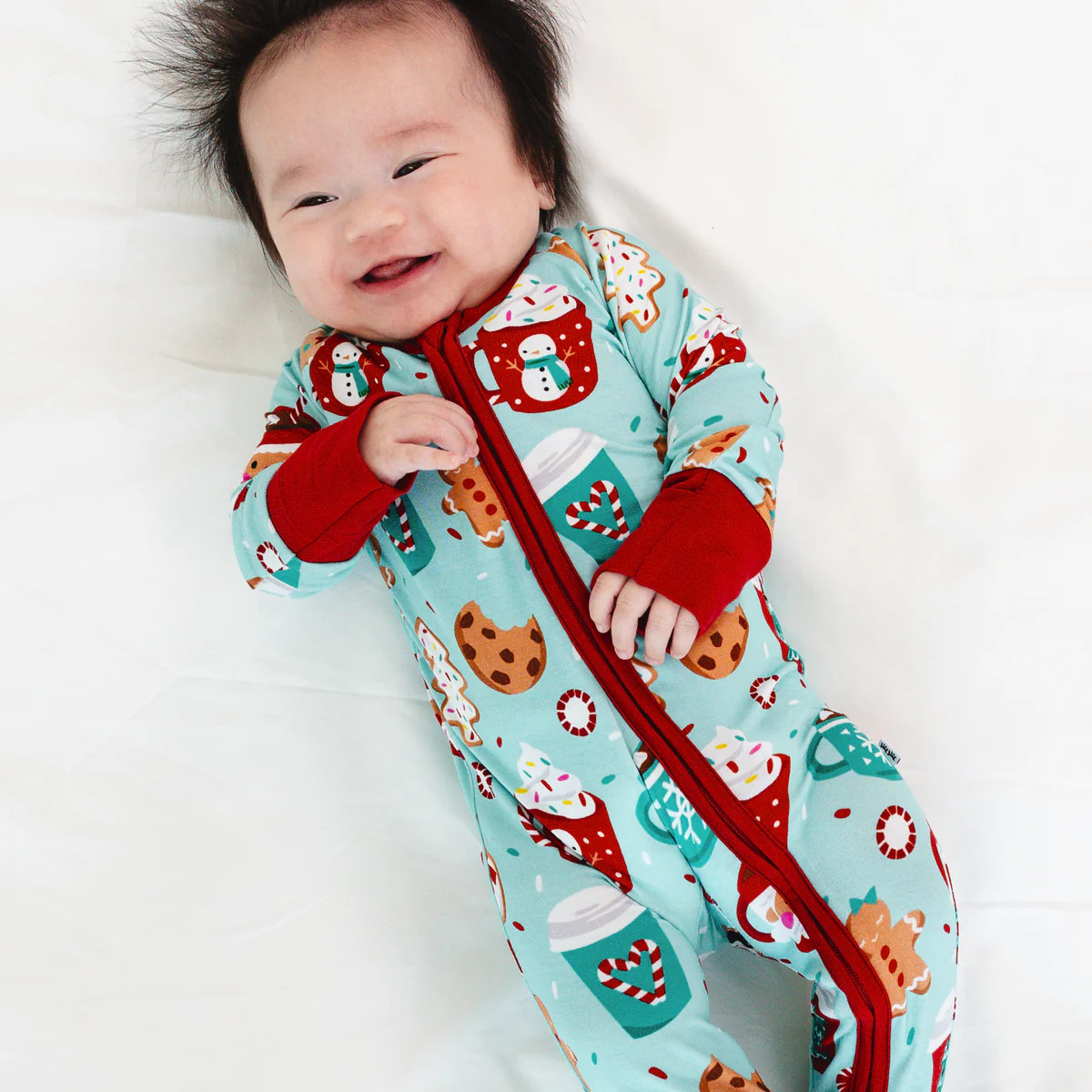 Peppermint Mocha Zippy | Little Sleepies