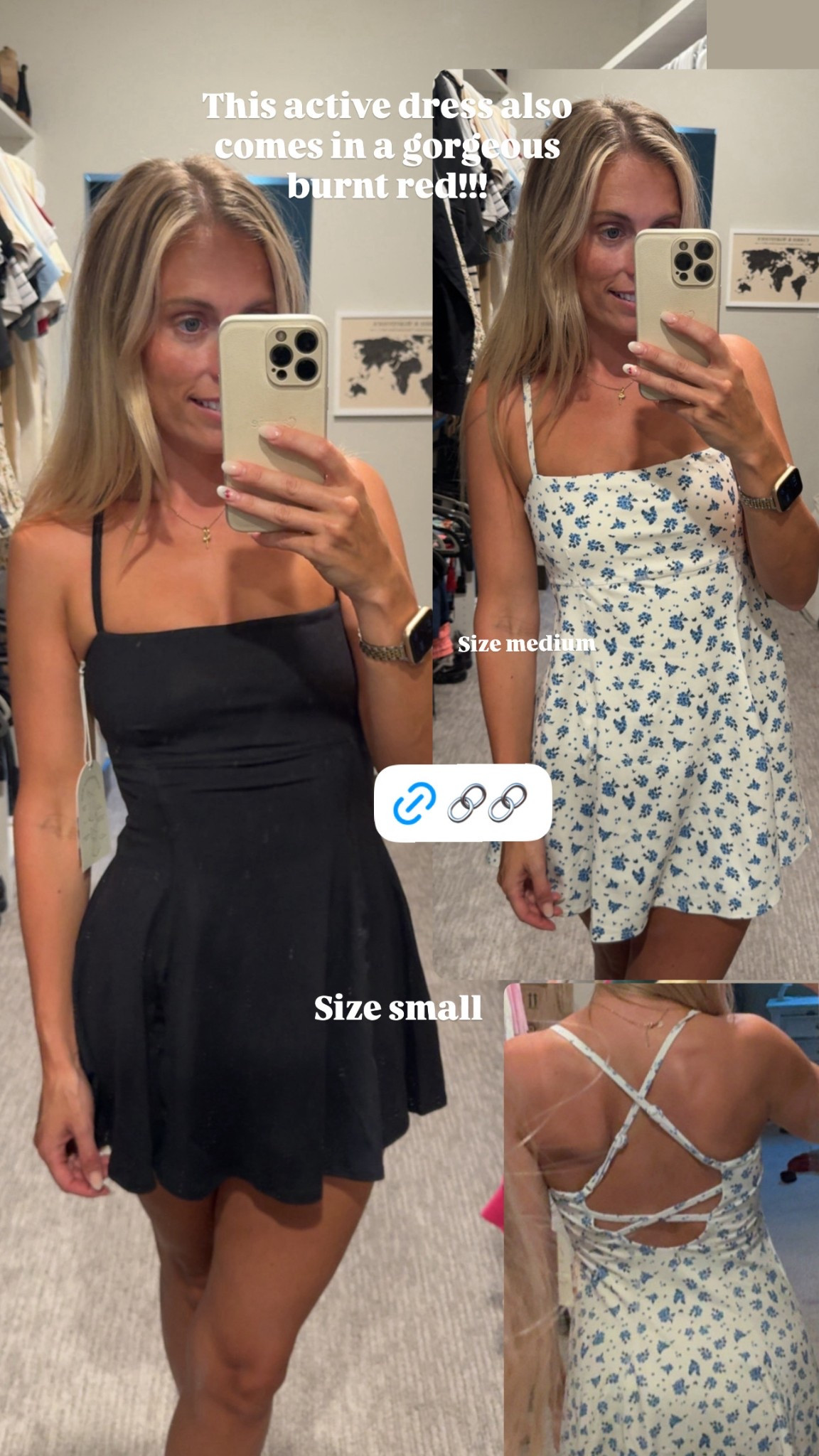 Super cute active dress!!! I like the medium for length! It also comes in a beautiful burnt red color! I’m 5’6 and 130lbs 

#activedress #dress #summer #ootd #black #white #flowers 

#LTKActive #LTKTravel #LTKFindsUnder50