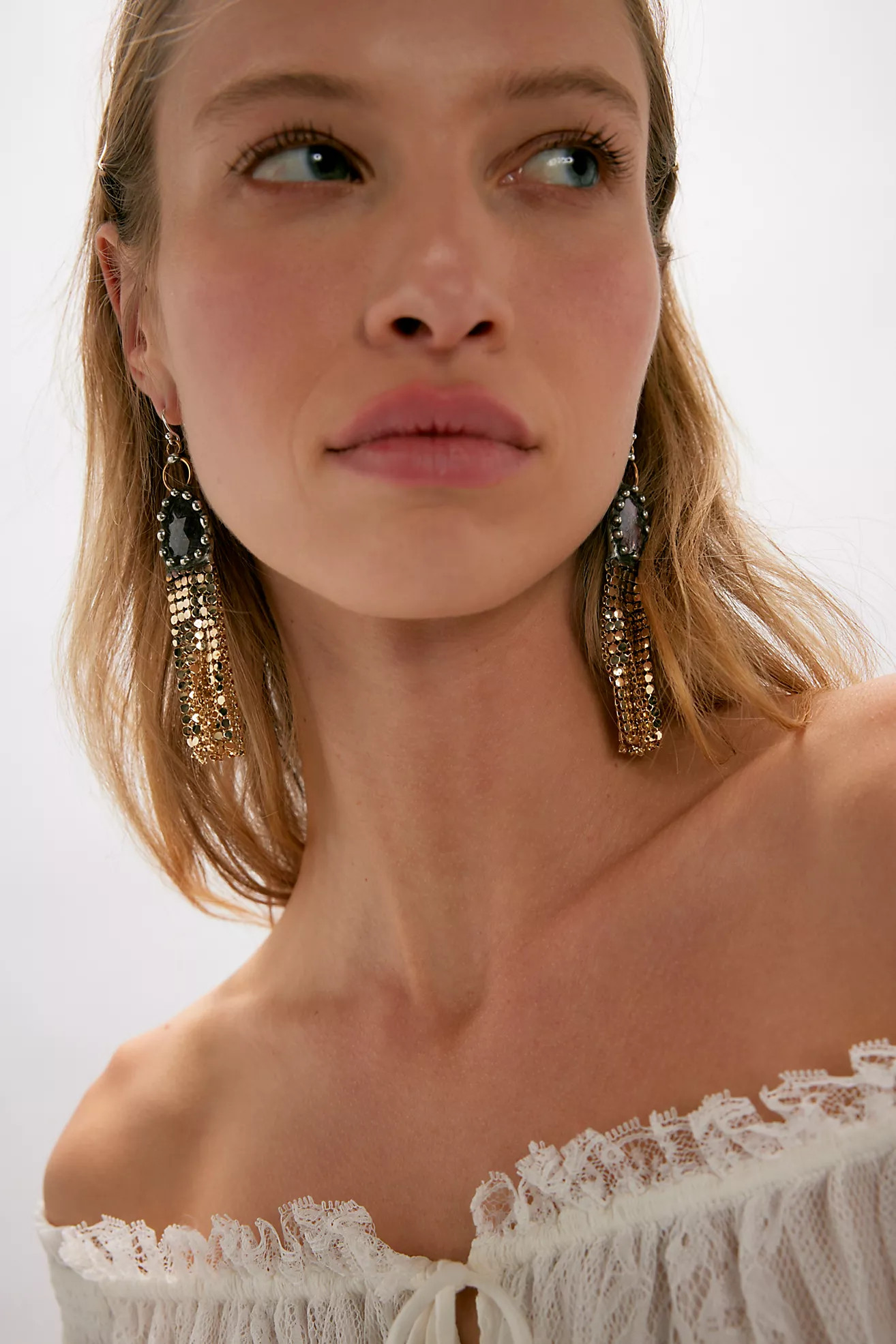 Mikal Winn Stone Dangle Earrings | Free People (Global - UK&FR Excluded)