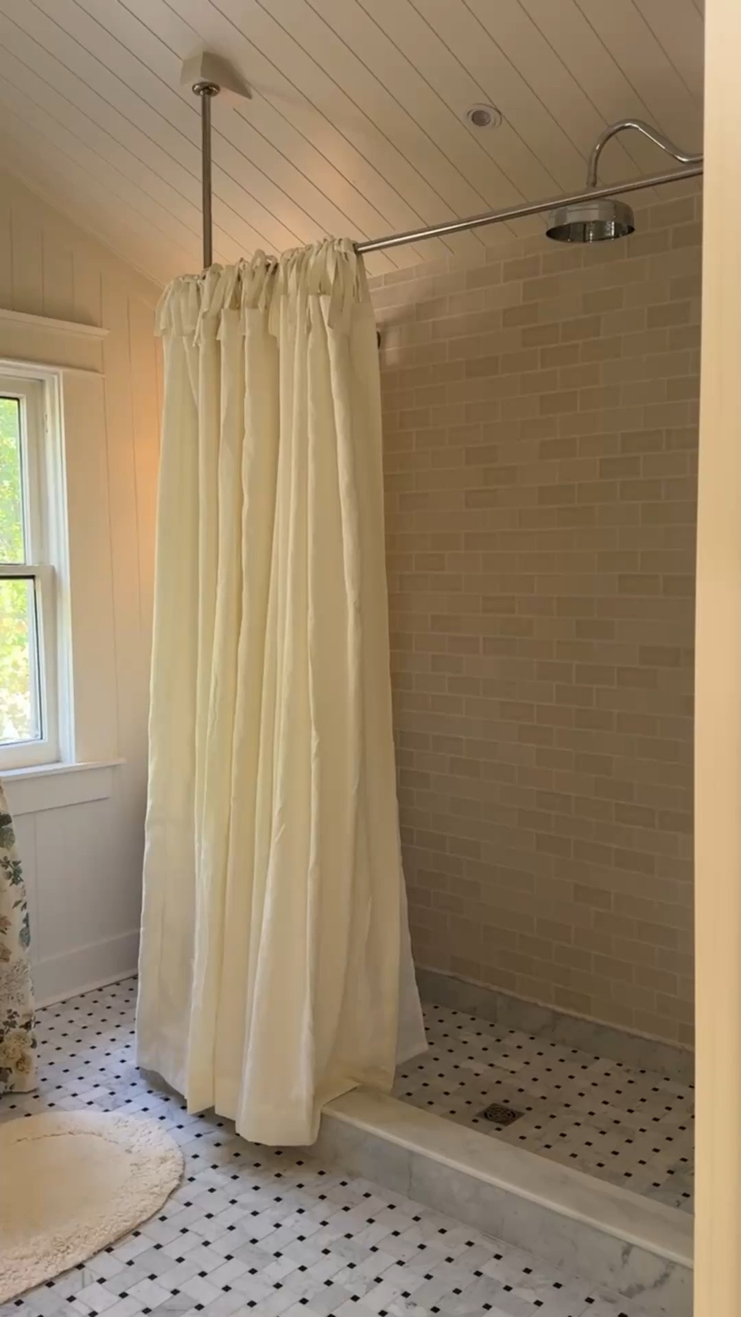 The cutest linen shower curtain from Etsy. The ties are such a sweet detail!

#LTKgrwm #LTKHome