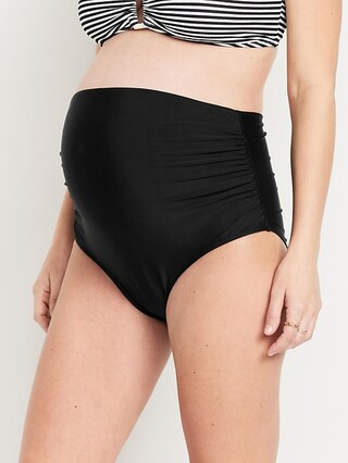 Maternity High-Waisted Swim Bottoms | Old Navy (US)