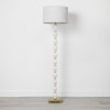 Click for more info about Glass Metal Stack Floor Lamp Cream Includes Energy Efficient Light Bulb - Opalhouse™