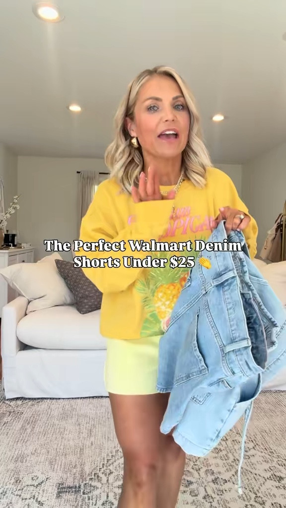 Two pairs of denim shorts from Walmart that I am loving and both are under $25! One pair totally reminds me of Abercrombie but is so much better! So comfortable, flattering and 4-5inch inseam.👏😎


Walmart denim shorts, Walmart finds, Walmart fashion, summer shorts, summer outfits 2026, spring outfits 2026, spring style, denim shorts, mom approved shorts 

#LTKSeasonal #LTKPetite #LTKMidsize