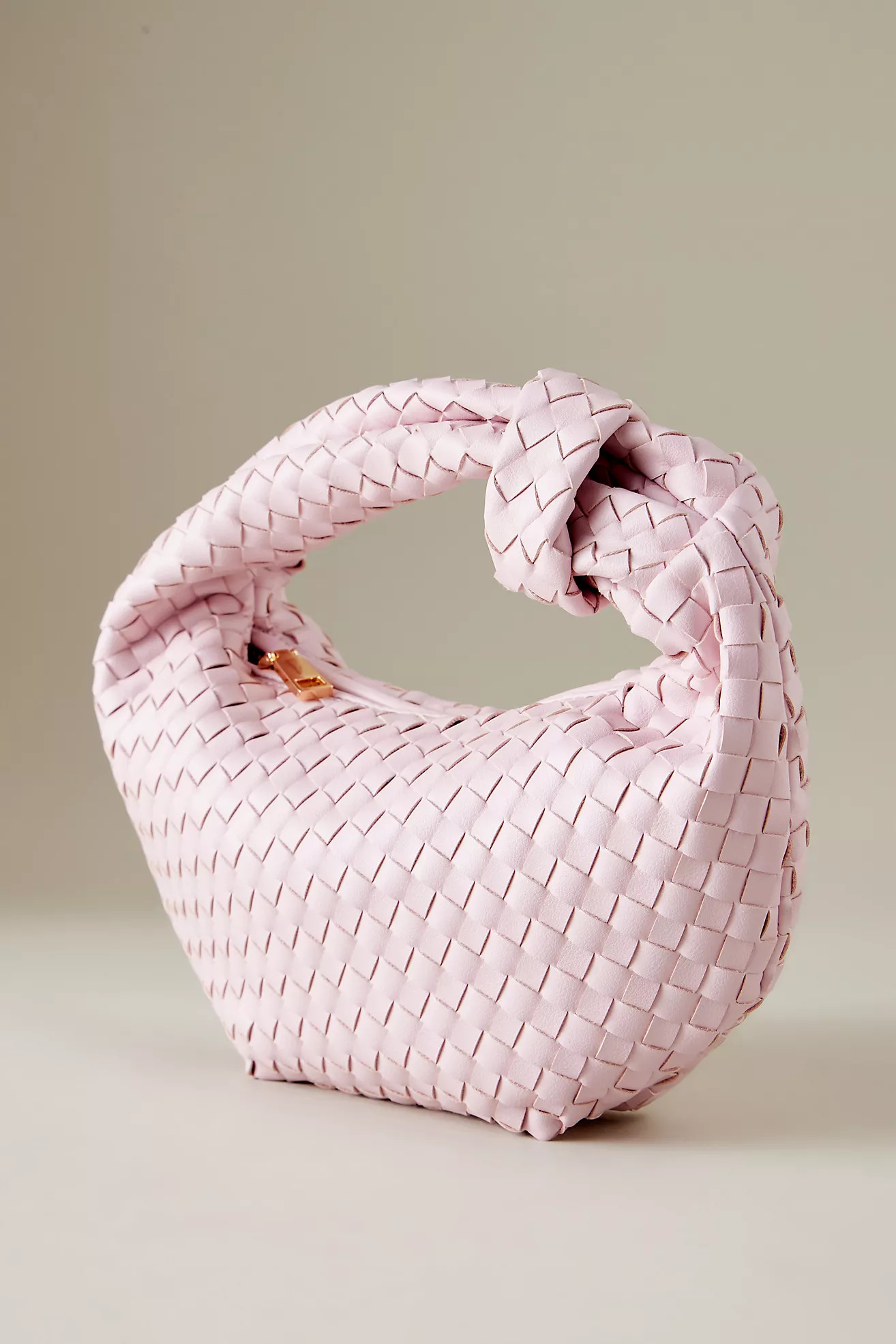 Melie Bianco Larissa Woven Faux-Leather Shoulder Bag | Anthropologie (UK)