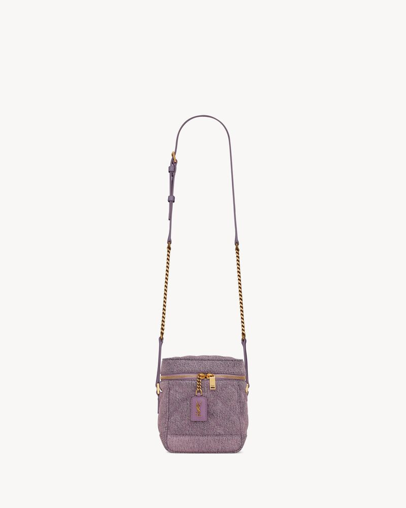 80's vanity bag in quilted denim | Saint Laurent Inc. (Global)