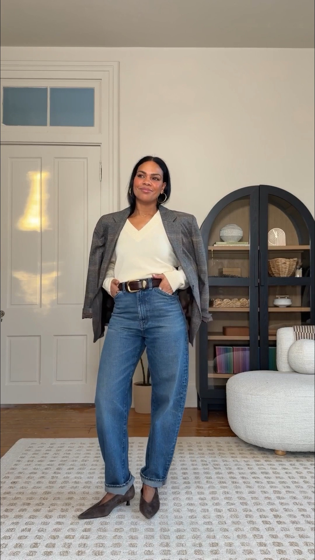 Madewell Insiders event is happening now! 25% off sitewide!!
Went with the curvy fit and sized down in all denim, everthing else is tts. If you don’t get a gap in the waist go true to size and get the regular fit.

#LTKSaleAlert #LTKPetite #LTKootd