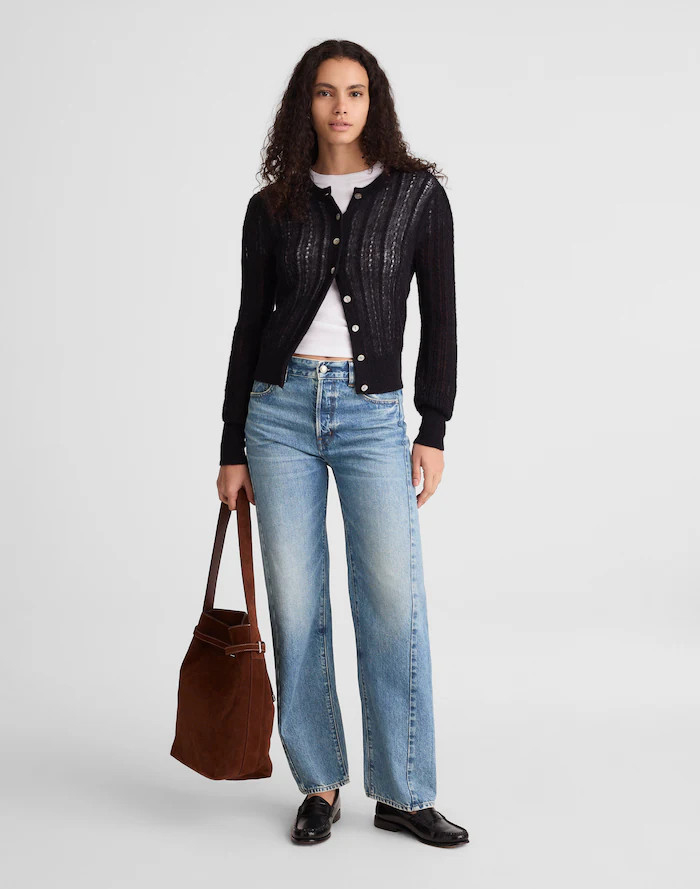 Pieced Barrel-Leg Jeans | Madewell