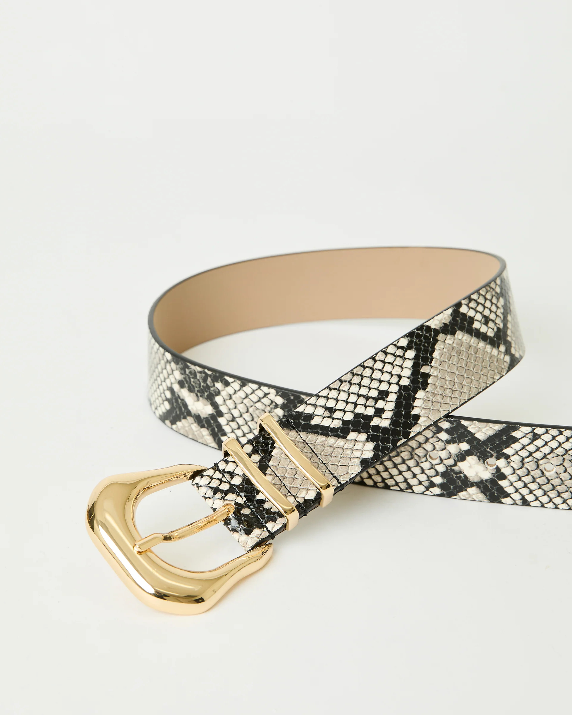 KODA PYTHON LEATHER BELT | B-Low The Belt