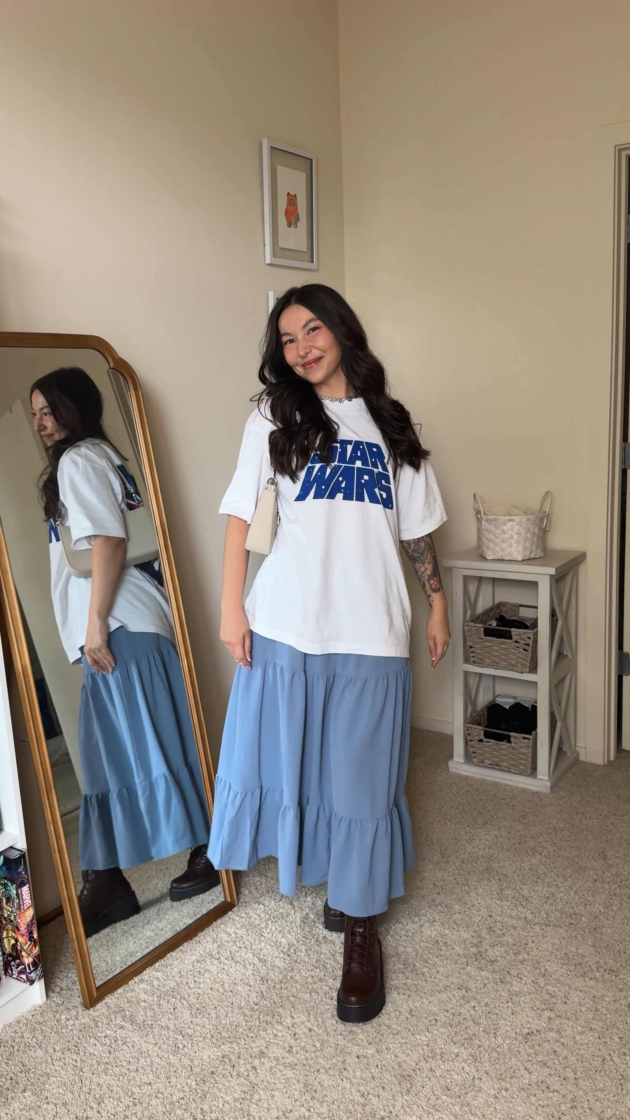 My go to outfit formula is an oversized tee + a maxi skirt ✨

#starwars #skirt #outfit #maxiskirt #boots #outfitidea

#LTKFindsUnder50 #LTKSaleAlert #LTKStyleTip
