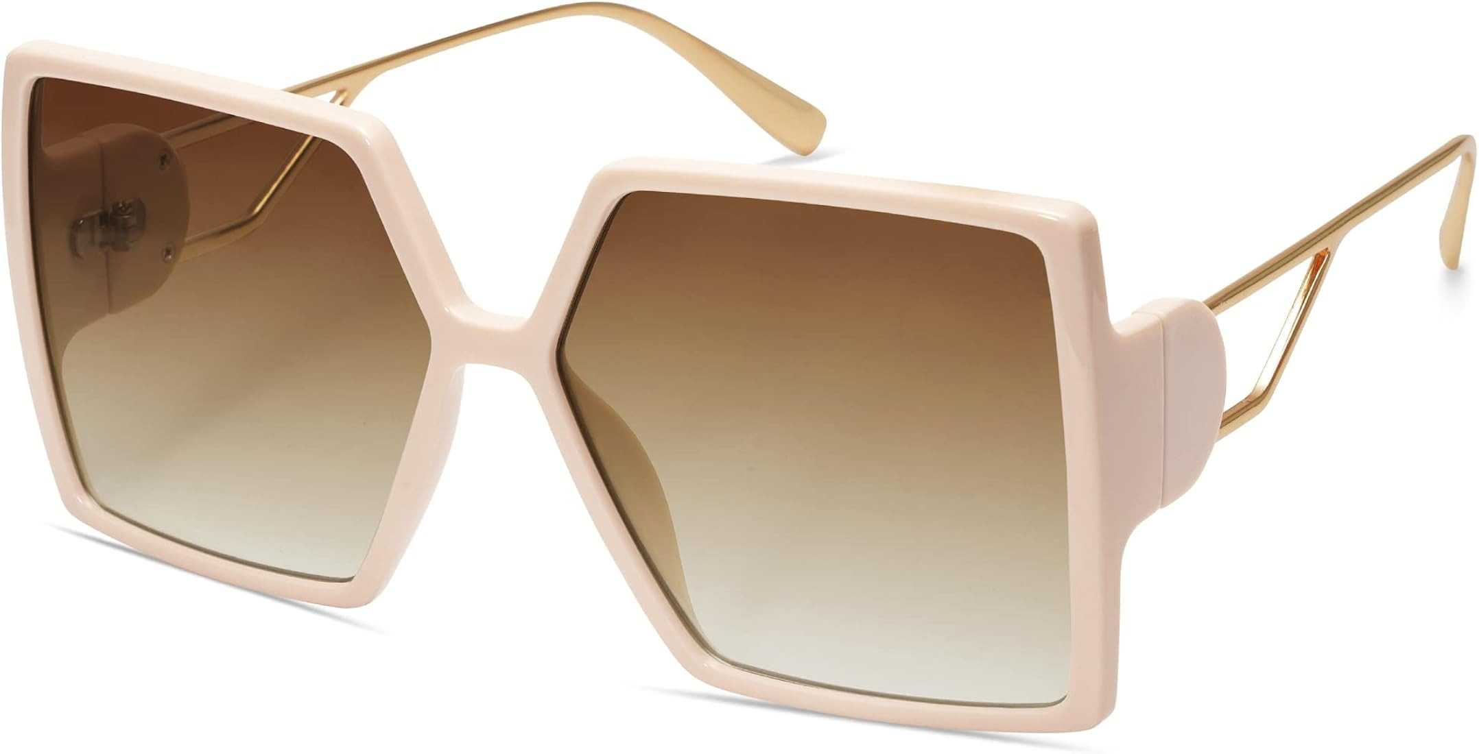 Allarallvr Oversized Square Sunglasses for Women Trendy Tetro Gafas De Sol Para Mujer Sun Glasses... | Amazon (US)