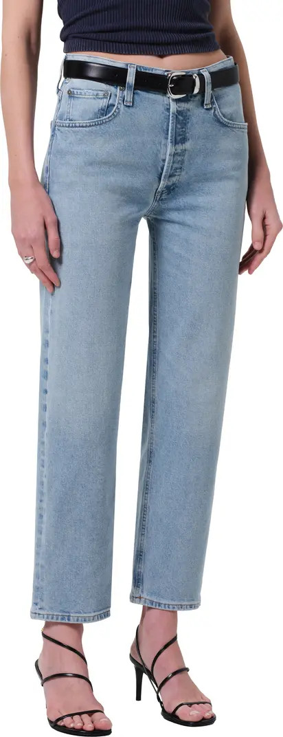 Citizens of Humanity Delfina High Waist Straight Leg Jeans | Nordstrom | Nordstrom