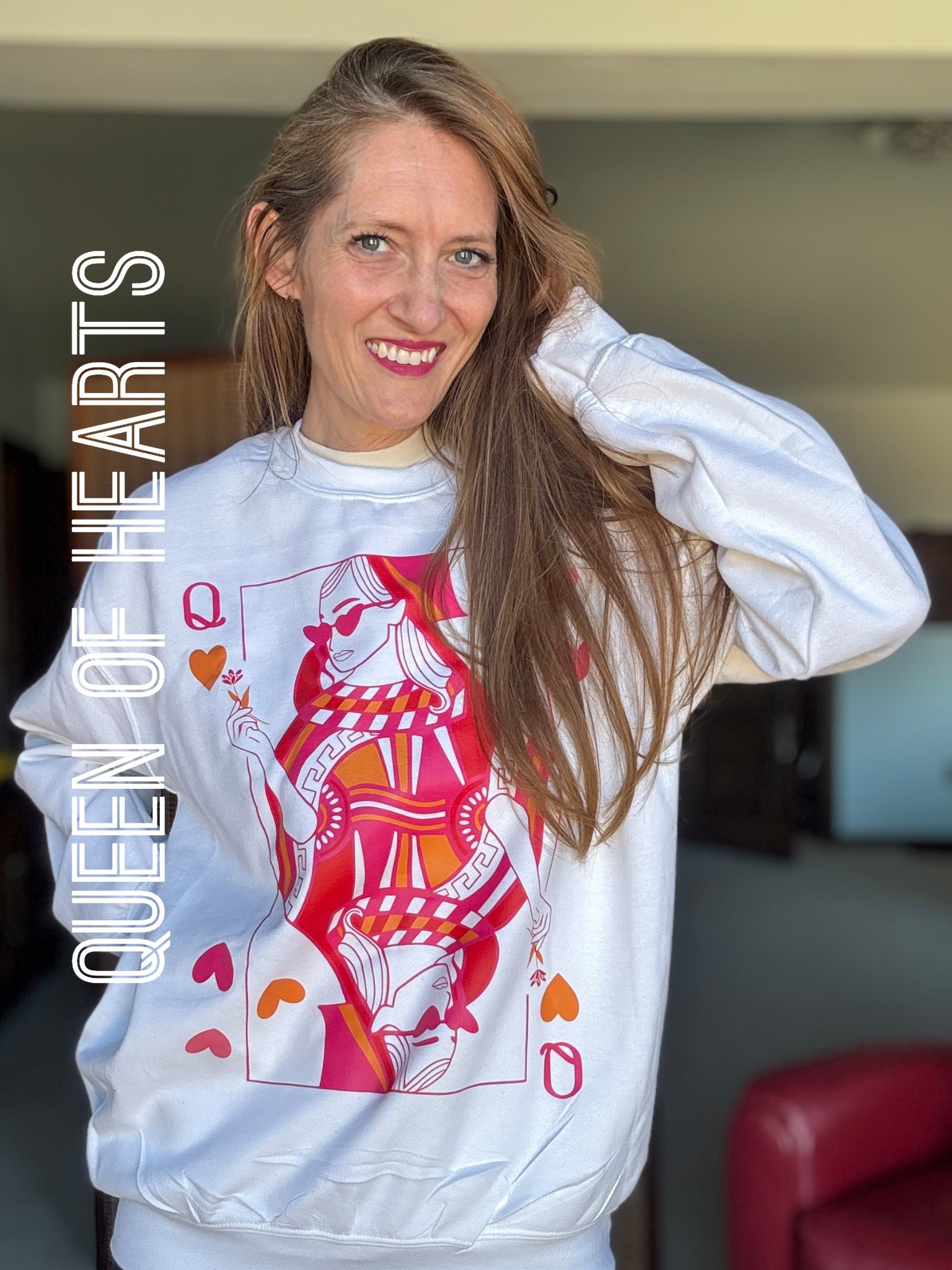 Valentine’s Day sweatshirt outfit idea ♥️ Queen of Hearts graphic sweatshirt for Galentine’s, cozy dates, card night & casual February looks.

Queen of Hearts energy—because Valentine’s style should be cozy, confident, and a little playful 👑♥️

This Queen of Hearts graphic sweatshirt is my go-to for Valentine’s Day outfits and Galentine’s plans when I want something comfy but still festive. It’s perfect for card-night vibes, girls’ brunch, movie marathons, or casual date nights.

How I’d style it:
♥️ Straight-leg or wide-leg jeans
♥️ Sneakers for daytime or boots for brunch
♥️ A pink lip, heart jewelry, or a bold bag to lean into the theme

If you’re looking for a Valentine’s sweatshirt, Galentine’s outfit idea, or a cozy graphic top that still feels styled, this one checks every box.

Because sometimes flowers fade—but Queen of Hearts confidence never does 👑♥️

#LTKValentines #ValentinesOutfit #GalentinesStyle #QueenOfHearts #GraphicSweatshirt #CozyChic #CasualValentines #FebruaryStyle #LTKFinds #EverydayOutfits


#LTKValentine #LTKActive #LTKootd