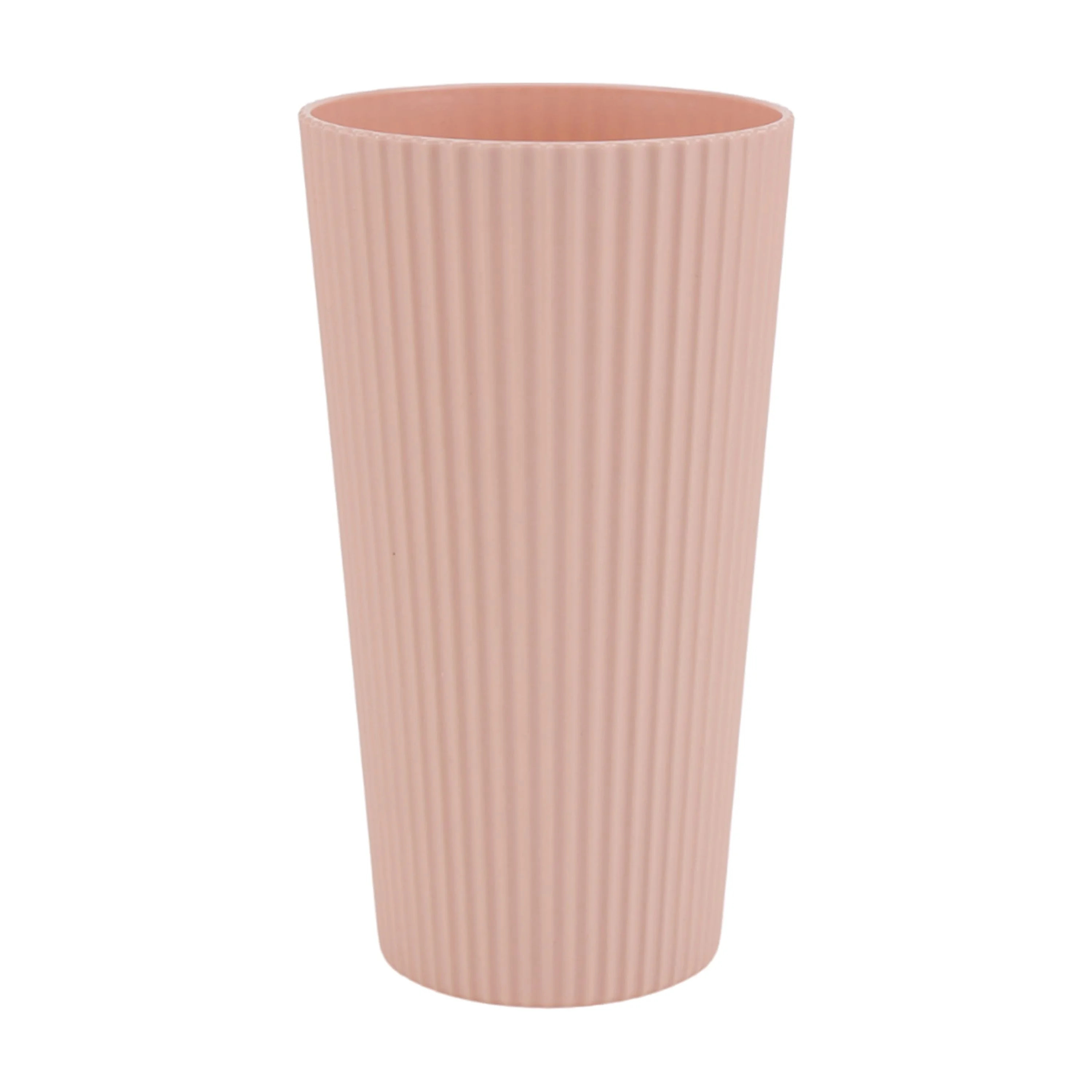 Mainstays 26-Ounce Eco-Friendly Recycled Plastic Beverage Tumbler, Pink | Walmart (US)