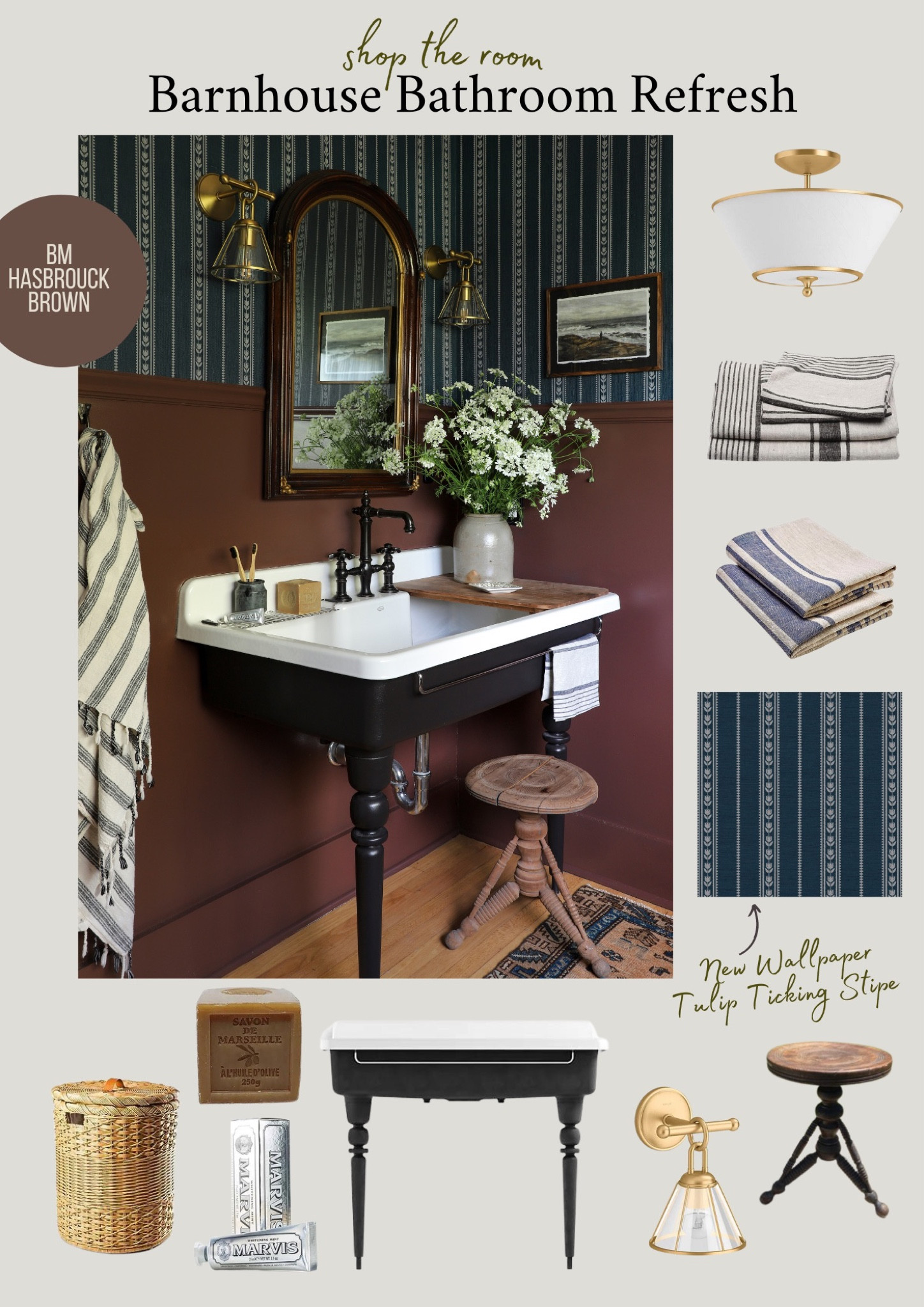 Sharing all the details about the Bathroom Refresh and my Design Process on the blog. 

#LTKhome