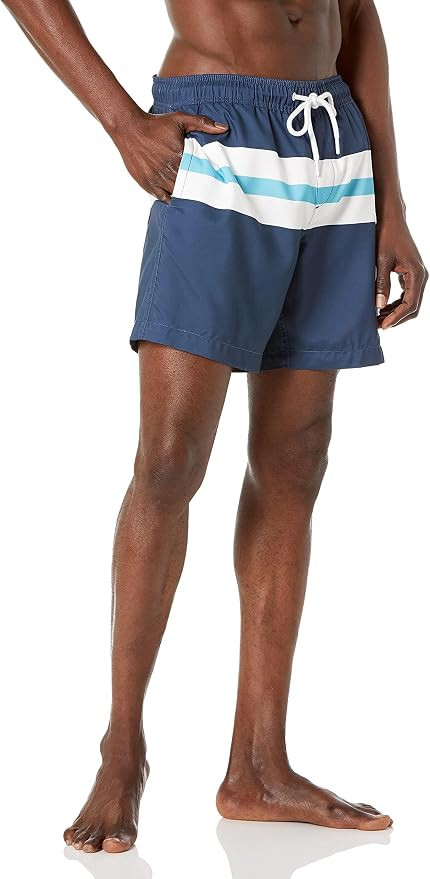 Amazon Essentials Men's 7" Quick-Dry Swim Trunk - Discontinued Colors | Amazon (US)