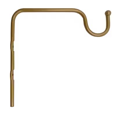 Style Selections 8-in Gold Steel Traditional Plant Hook(s) | Lowe's