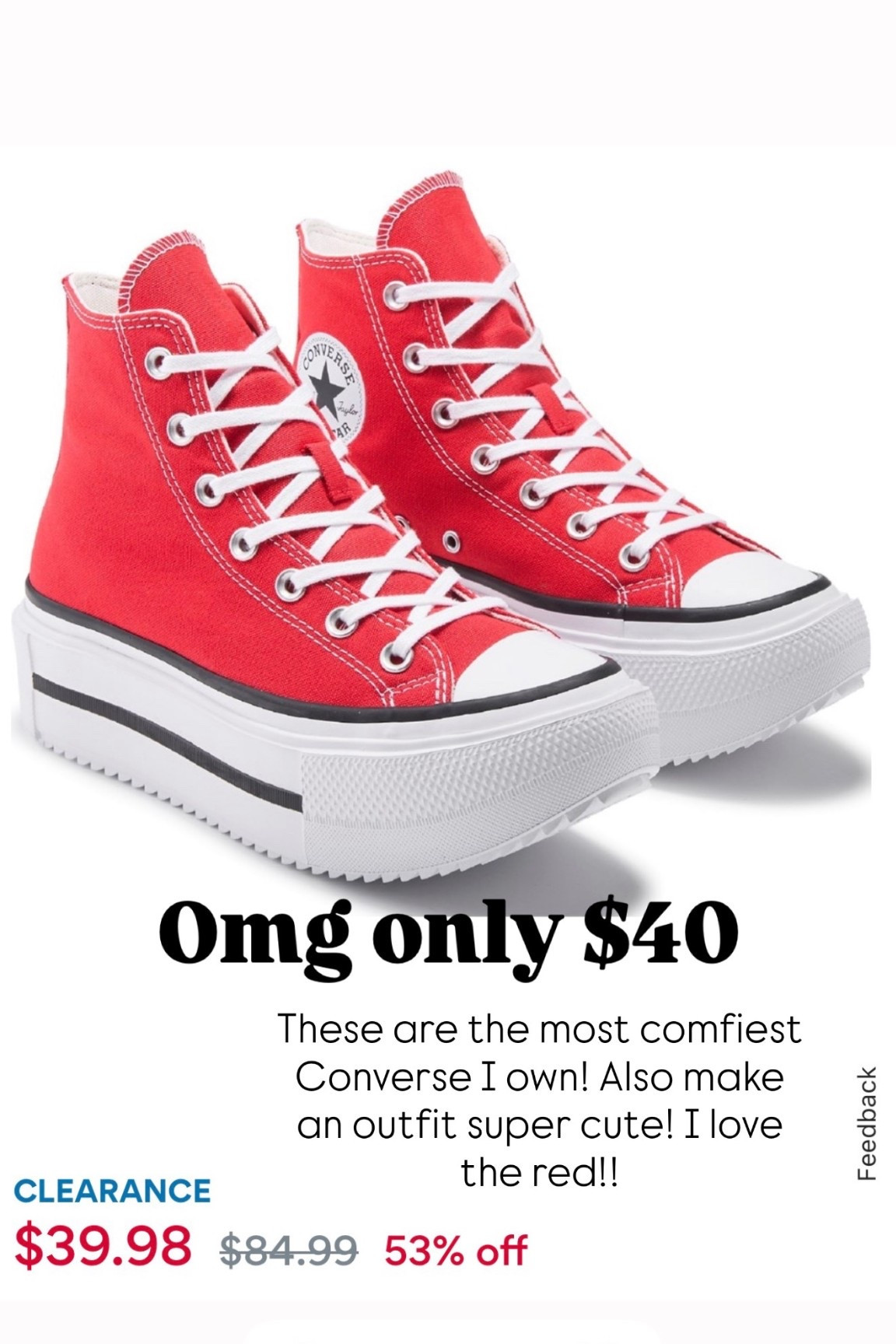 The best converse! I absolutely love these and they are SO COMFY!! 


#LTKSaleAlert