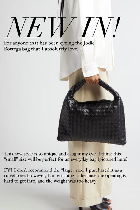 For anyone that has been eyeing they Jodie Bottega bag that I absolutely love… 

#LTKitbag