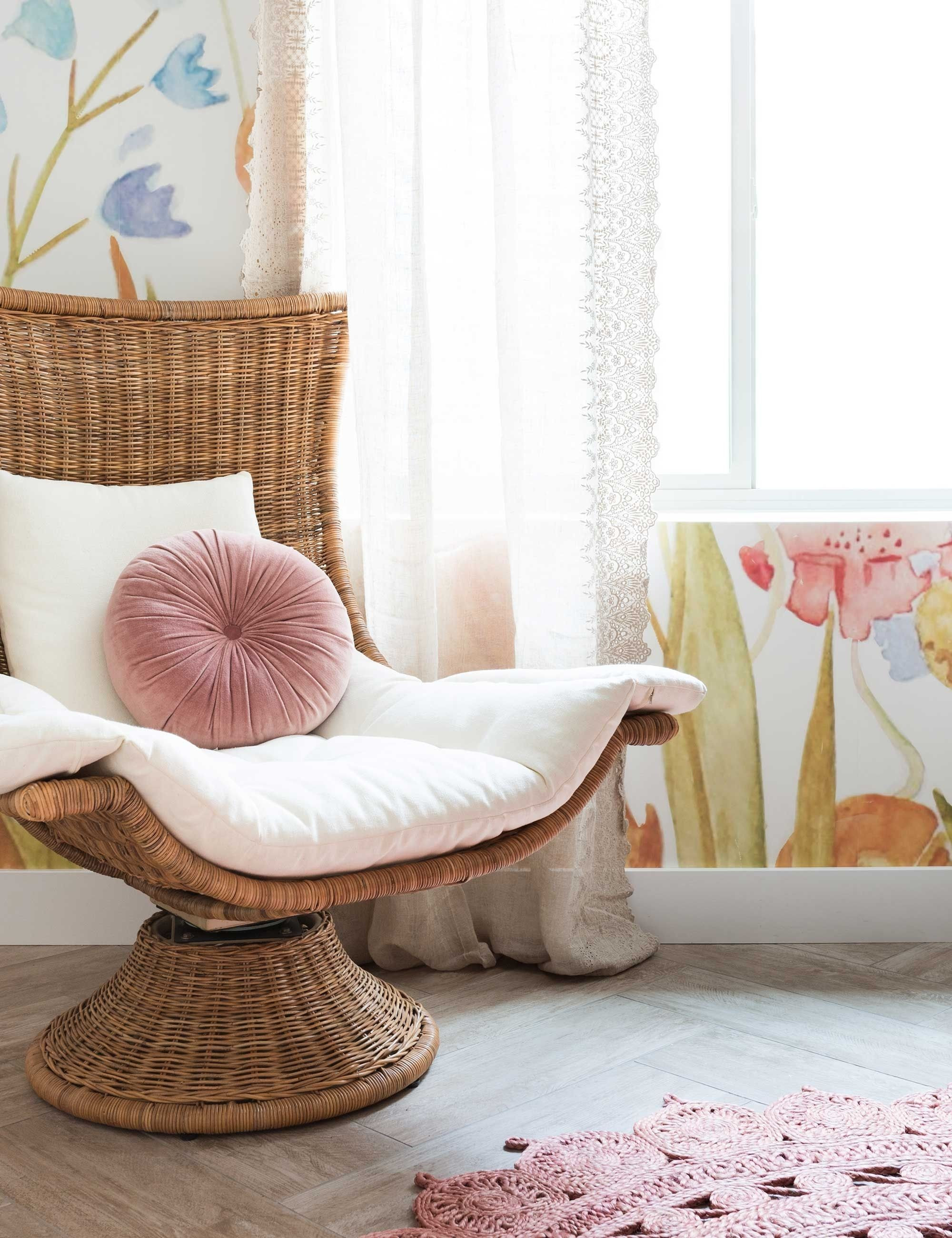 Akila Swivel Chair | Lulu and Georgia 