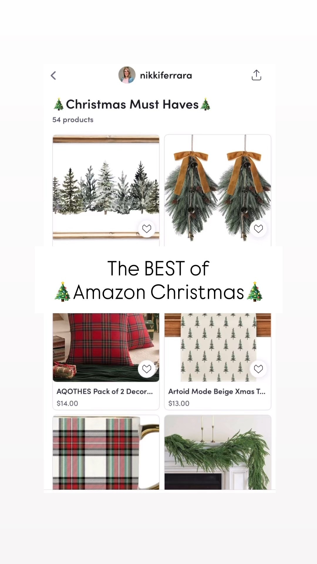 BEST of Amazon Christmas All in ONE easy list for you!🎄🎅🏻🎀 My no regret purchases for Holiday Decor and hosting!

Mommy and me, Christmas  pjs, Norfolk pine garland, stair garland, Christmas bells, Christmas bows, Christmas, family photo outfits, baby’s first Christmas, Christmas pajamas, family matching, pink feather pajamas, pink Santa, pink Santa pajamas, mom and daughter outfits, chromas decor, baby outfit, baby girl outfit, baby girl Christmas, Christmas tree, oversized ornaments, Christmas ornaments, thanksgiving outfit 

#LTKCyberWeek #LTKSaleAlert #LTKHoliday