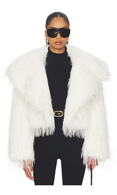 Adrienne Landau Lilith Jacket in Snow White from Revolve.com | Revolve Clothing (Global)