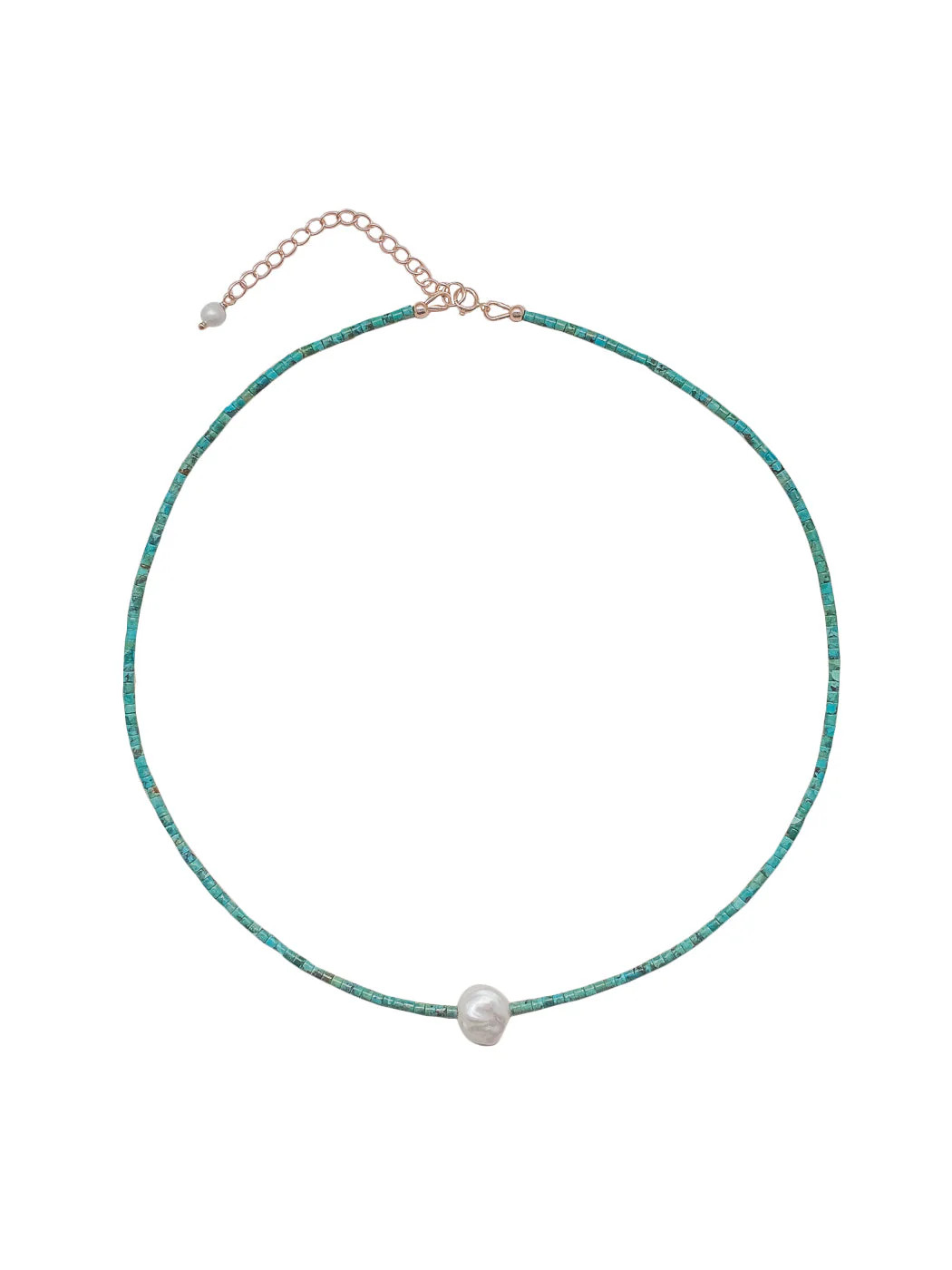 Scottie Necklace in Turquoise | Over The Moon