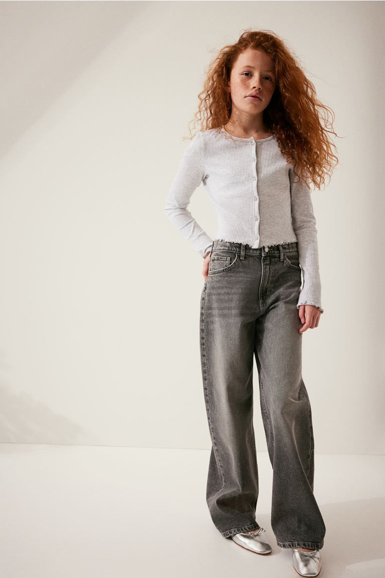 Wide Leg Jeans | H&M (UK, MY, IN, SG, PH, TW, HK)