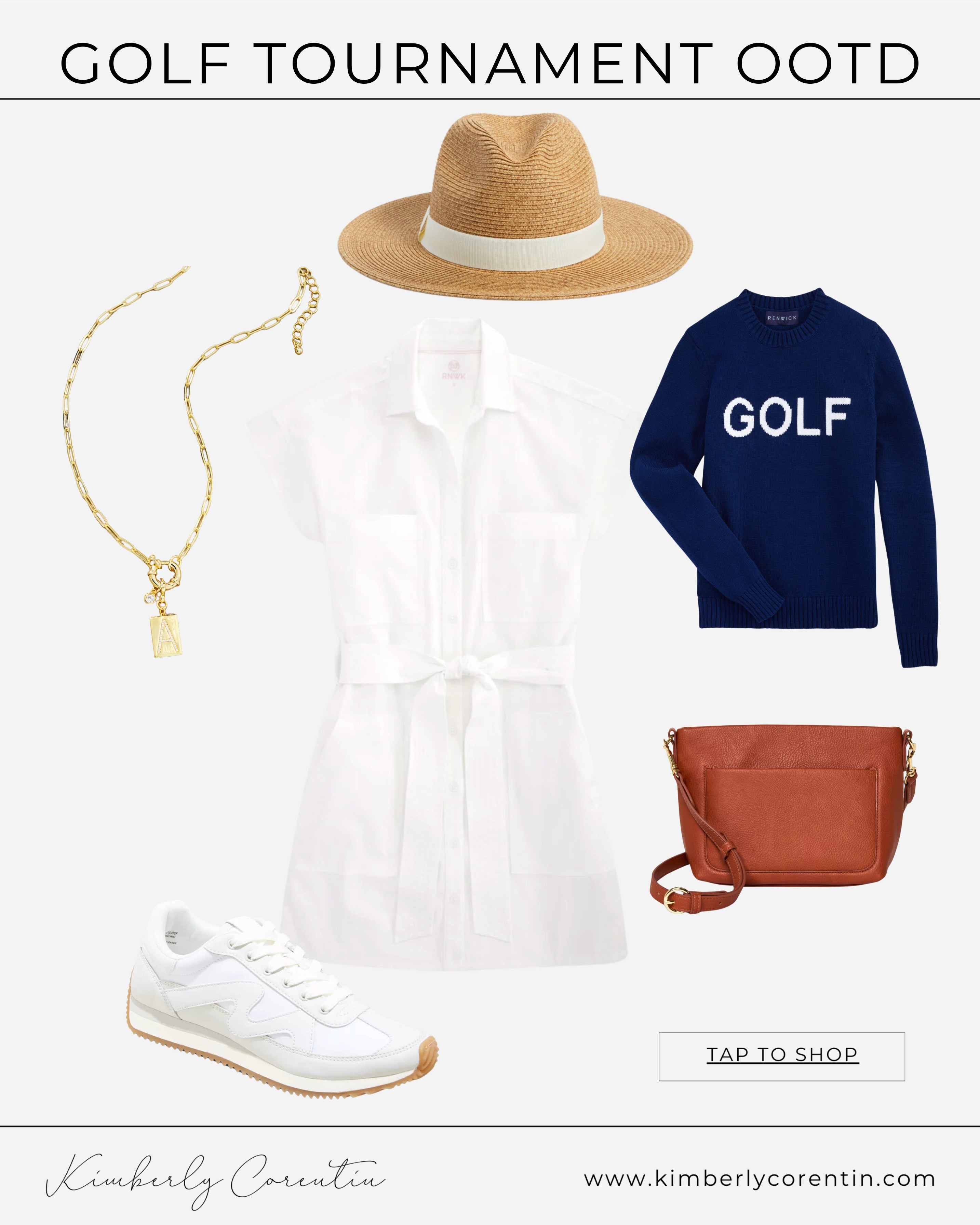 Masters outfit idea for golf tournament season! 

Golf outfit idea, spectator outfit, masters, Augusta National, target fashion, golf event outfit, white sneakers, brown crossbody, white tennis skirt, wide bring hat, gold hoops

#LTKFindsUnder100 #LTKFindsUnder50 #LTKStyleTip