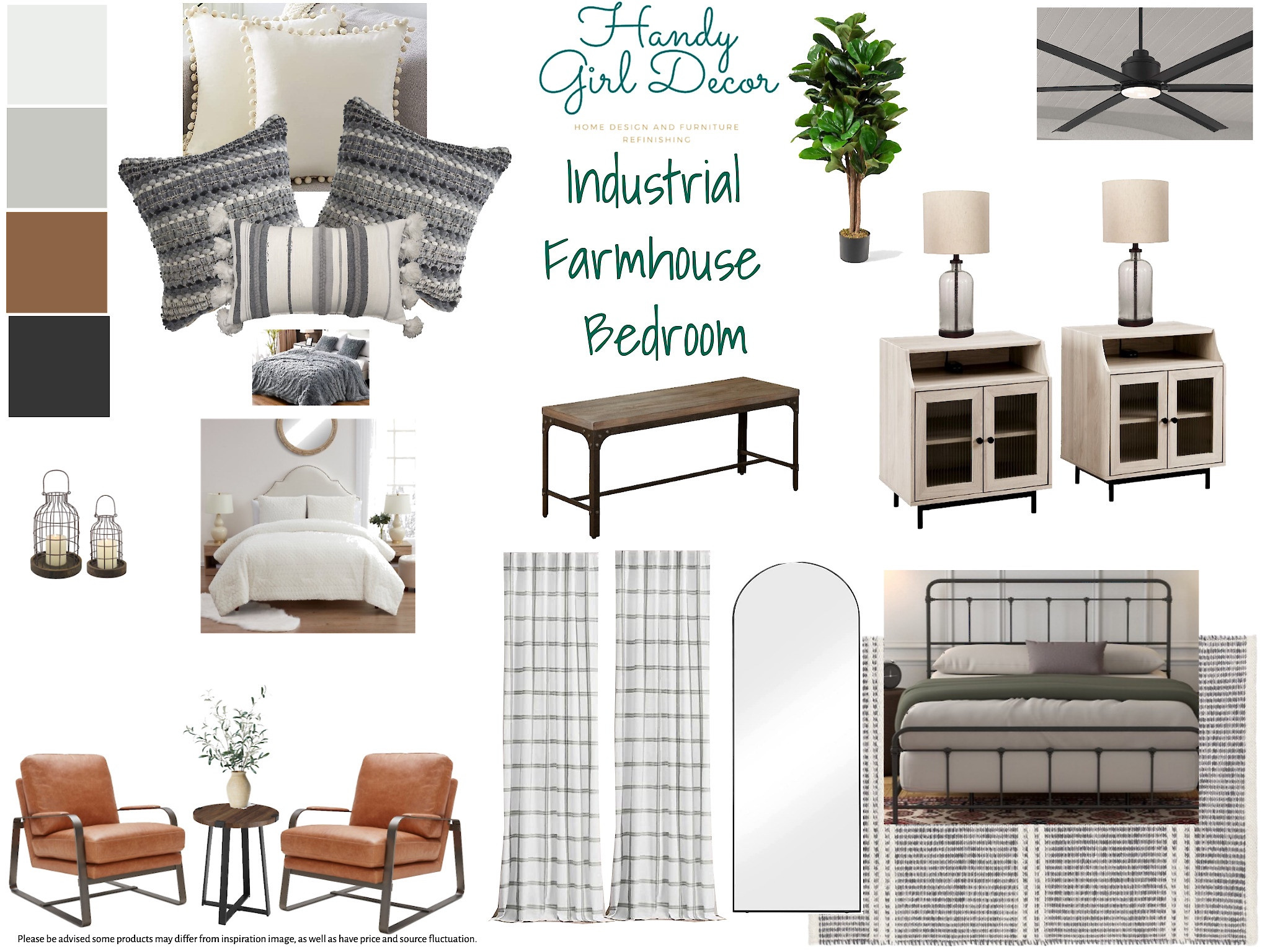 Industrial Farmhouse bedroom Design

#LTKstyletip #LTKhome