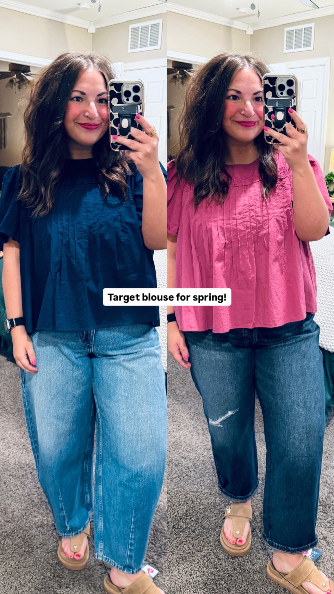 Target blouse for spring!