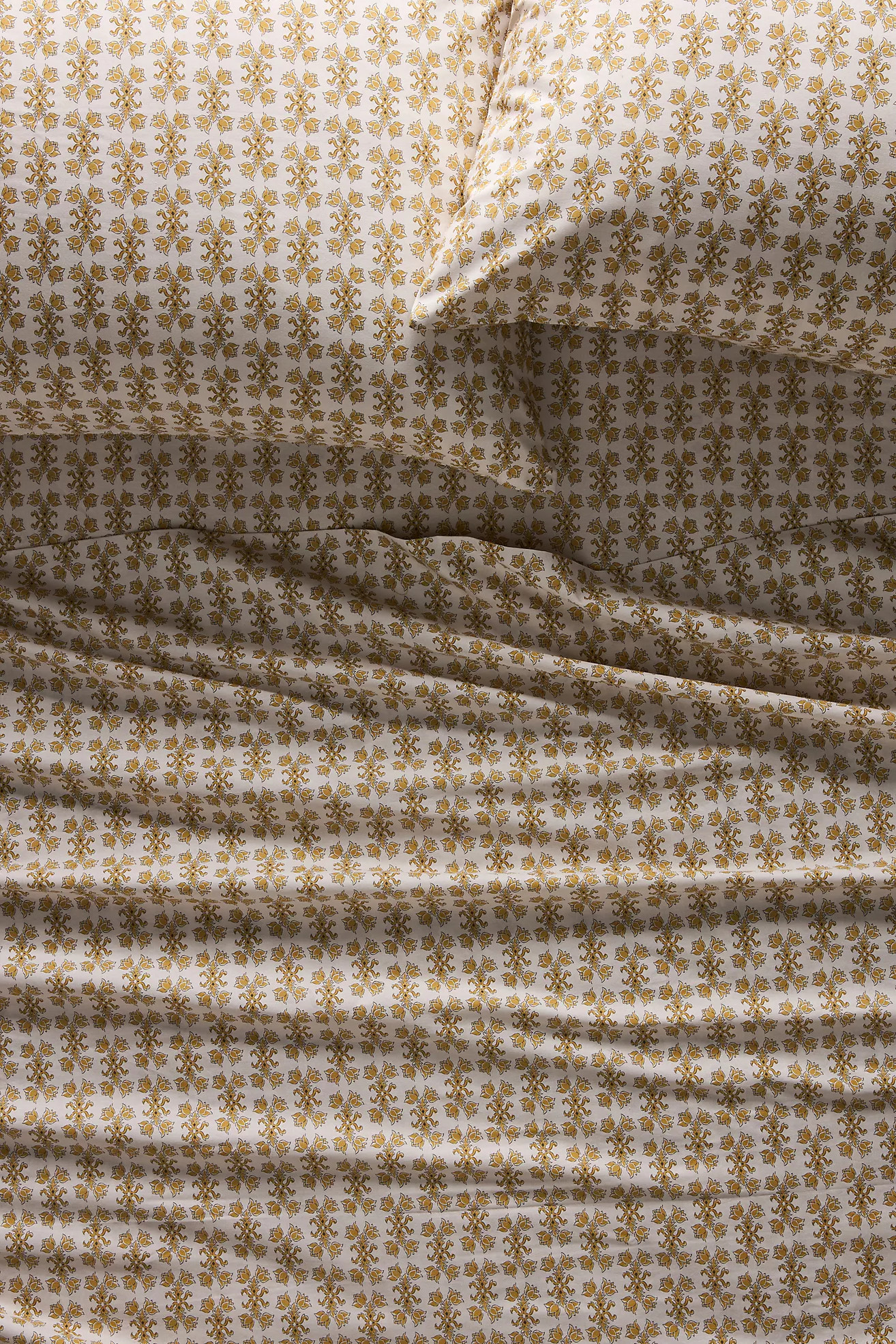 The Hattie Organic Cotton Percale Sheet Set | Anthropologie (US)