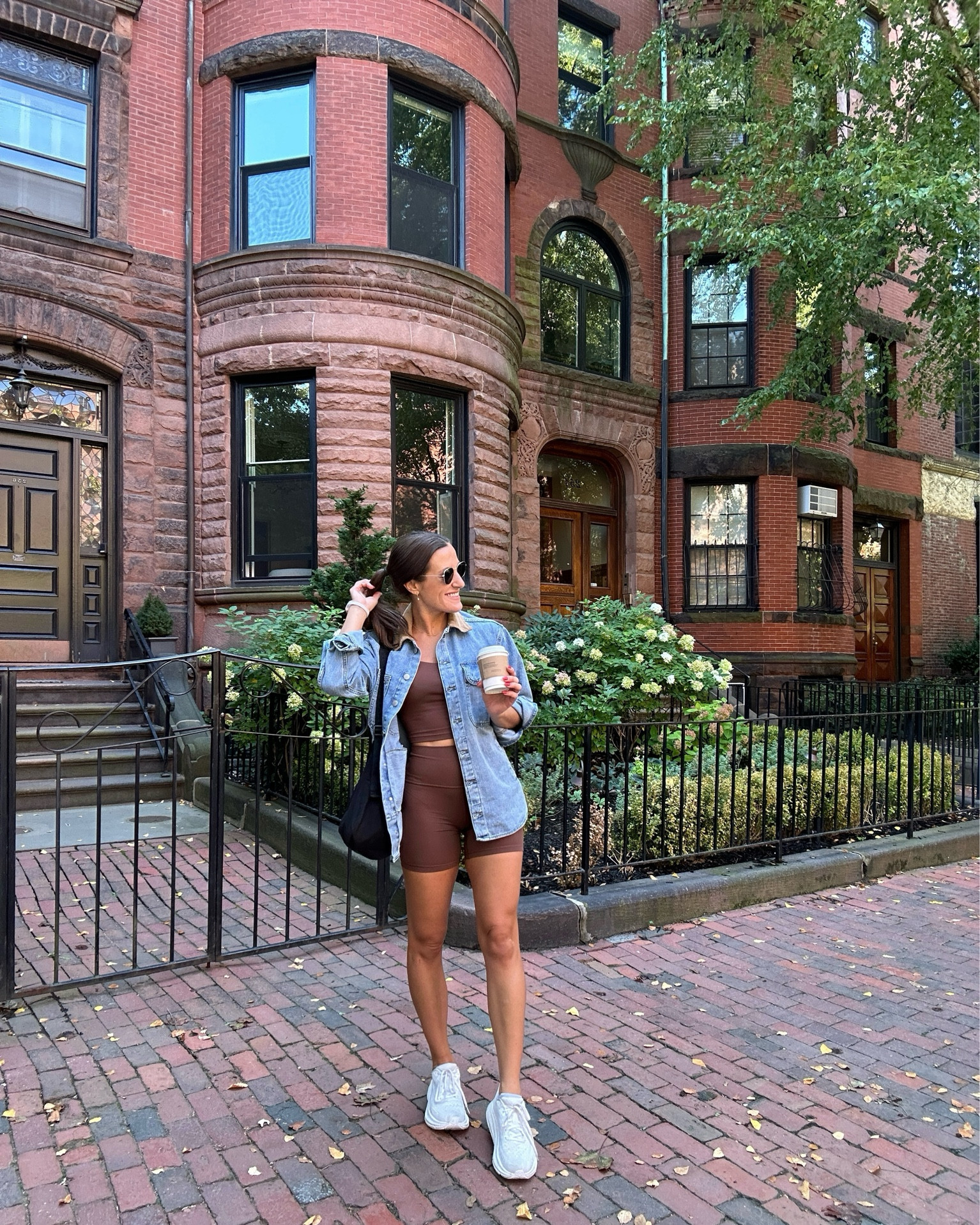 The perfect Fall transition outfit 🍁

#LTKSeasonal #LTKActive