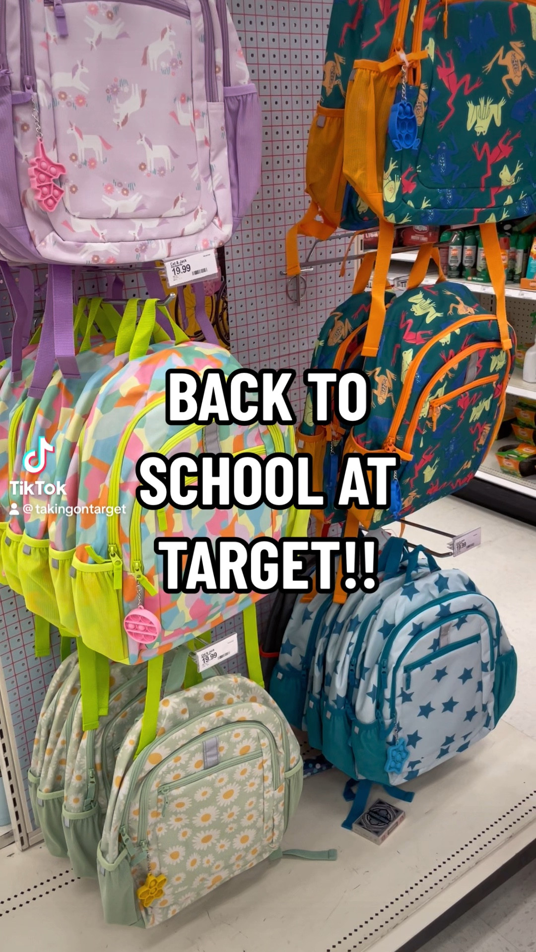 Target sales school backpacks