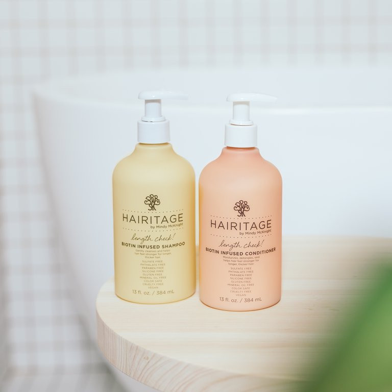 Hairitage Length Check Shampoo and Conditioner Set for Dry Damaged Hair, 13 oz | Walmart (US)