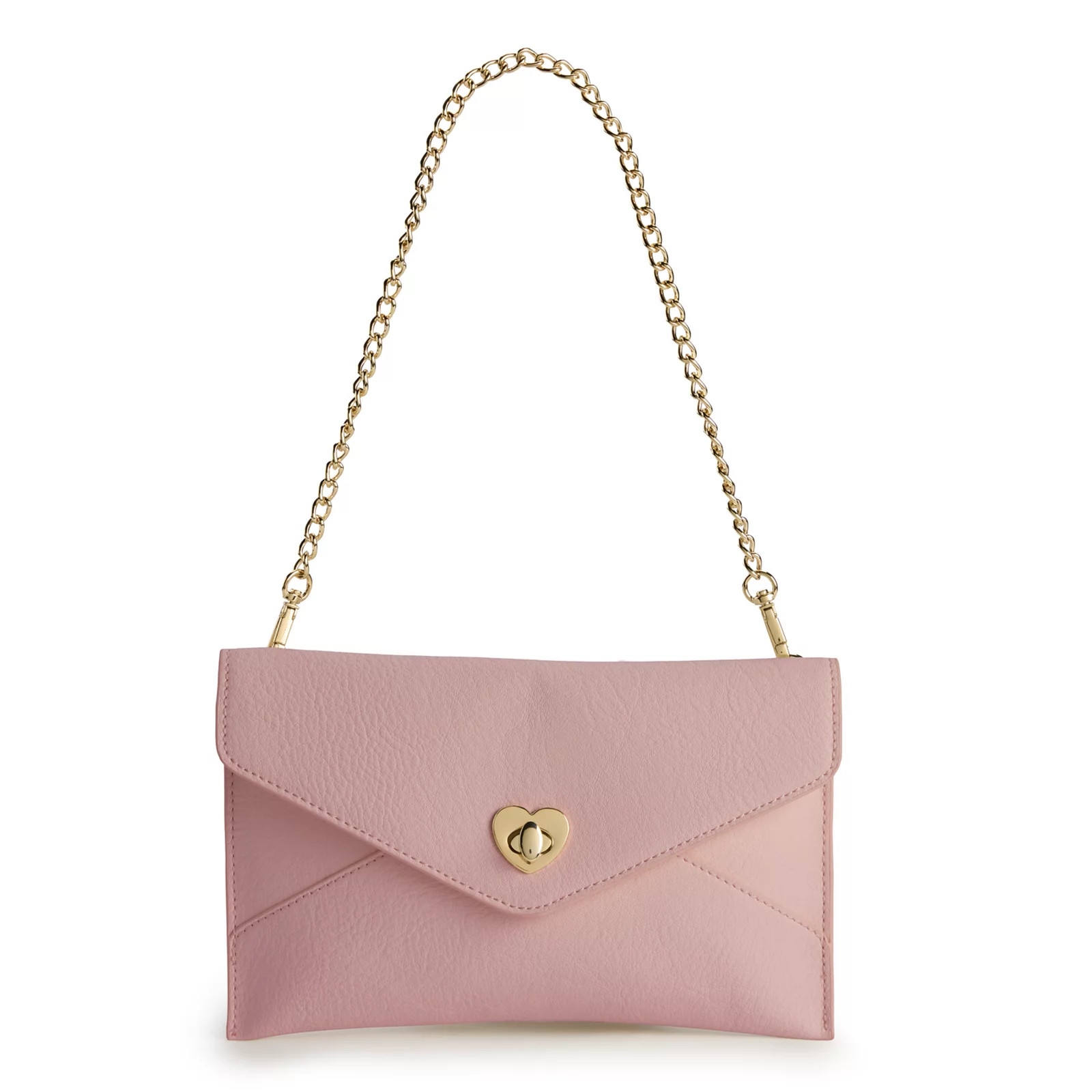 LC Lauren Conrad Dani Heart Envelope Shoulder Bag | Kohl's